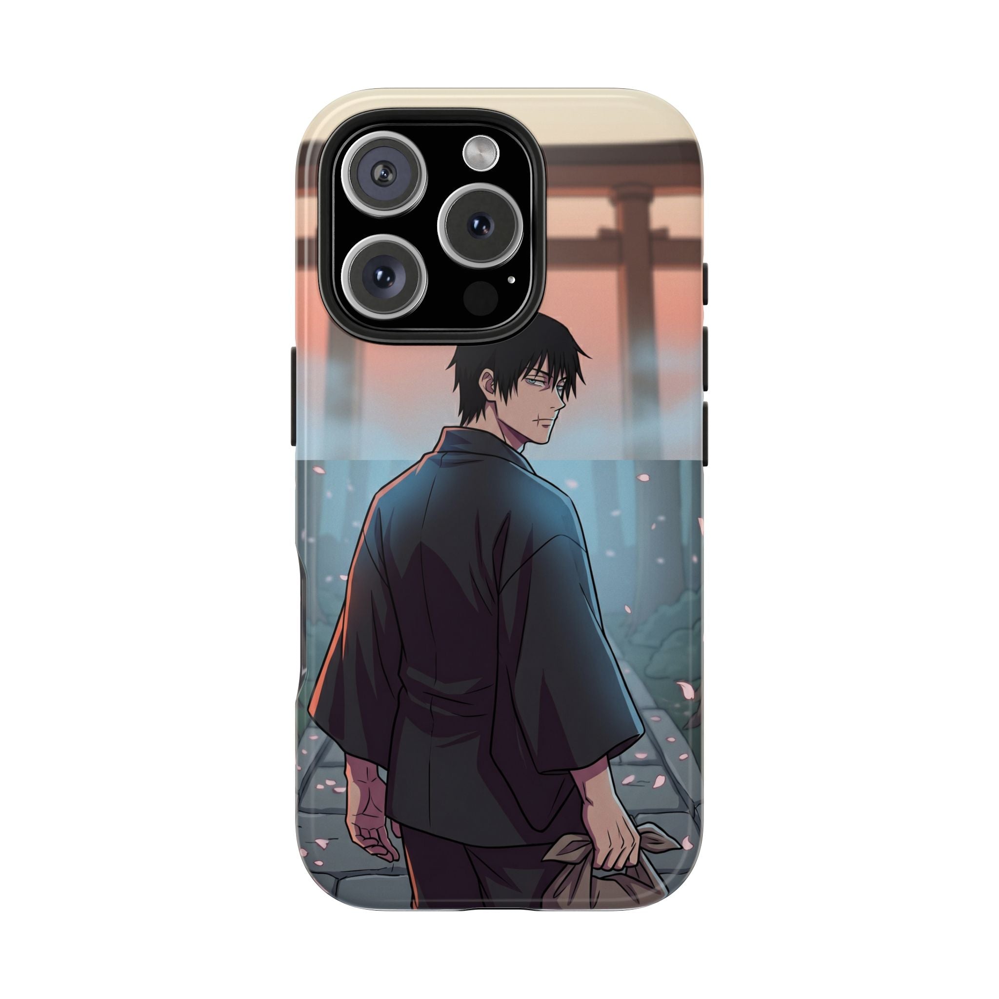 Sunset Torii Samurai Phone Case