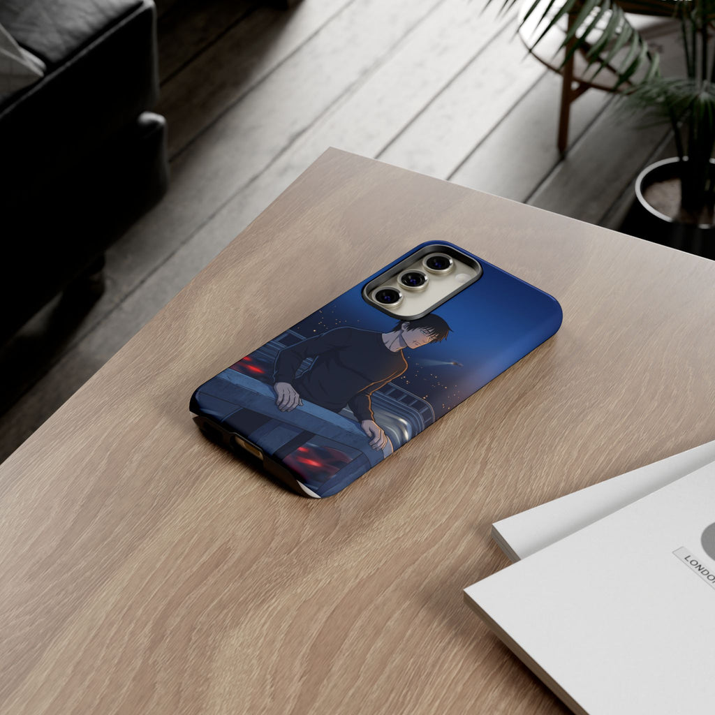 Moody Nightscape Phone Case — Anime on Bridge