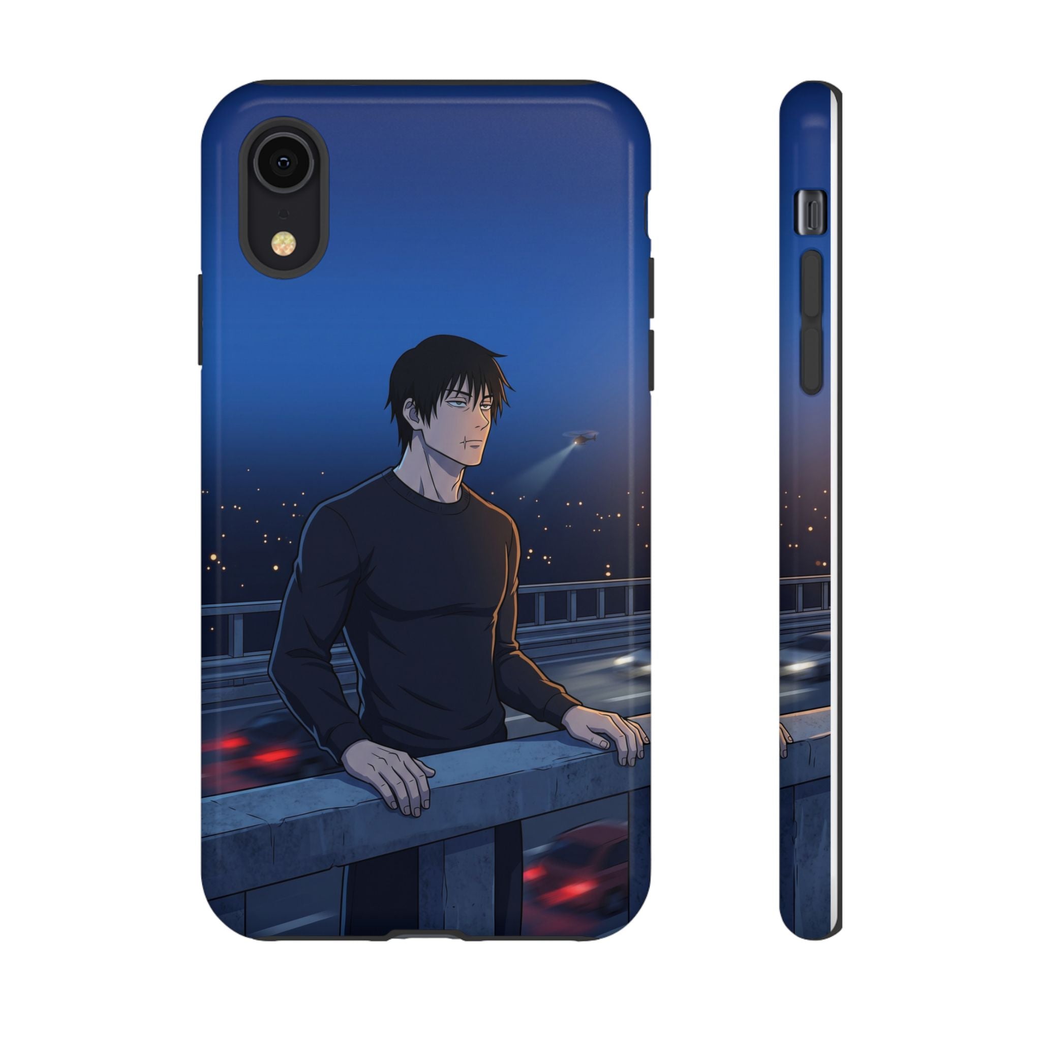 Moody Nightscape Phone Case — Anime on Bridge