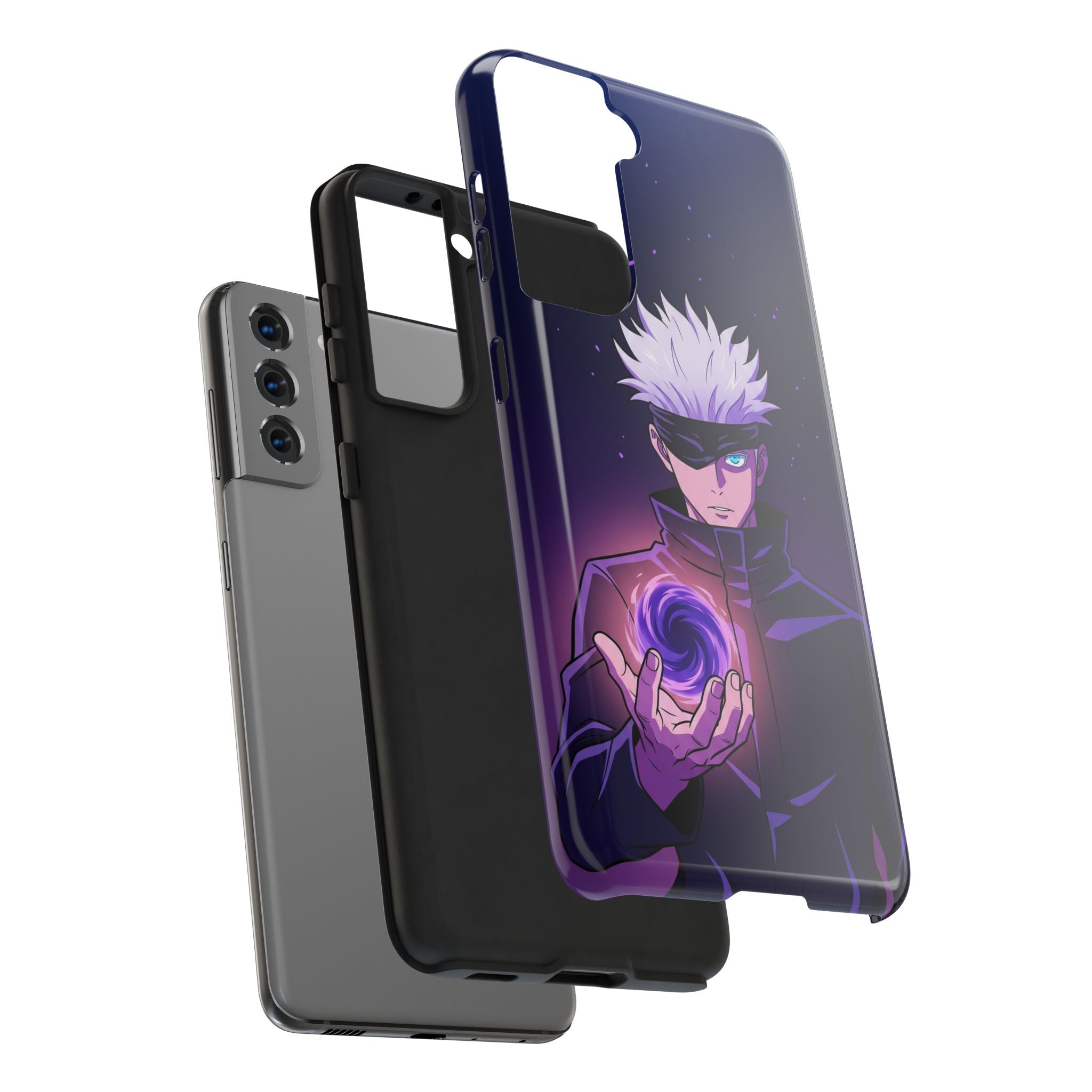 Dark Sorcerer Phone Case — Purple Cursed Energy