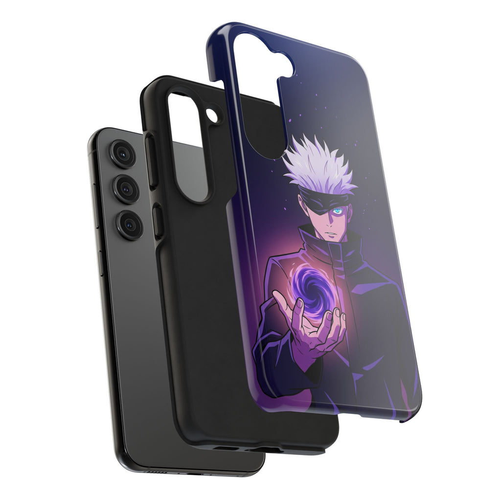 Dark Sorcerer Phone Case — Purple Cursed Energy