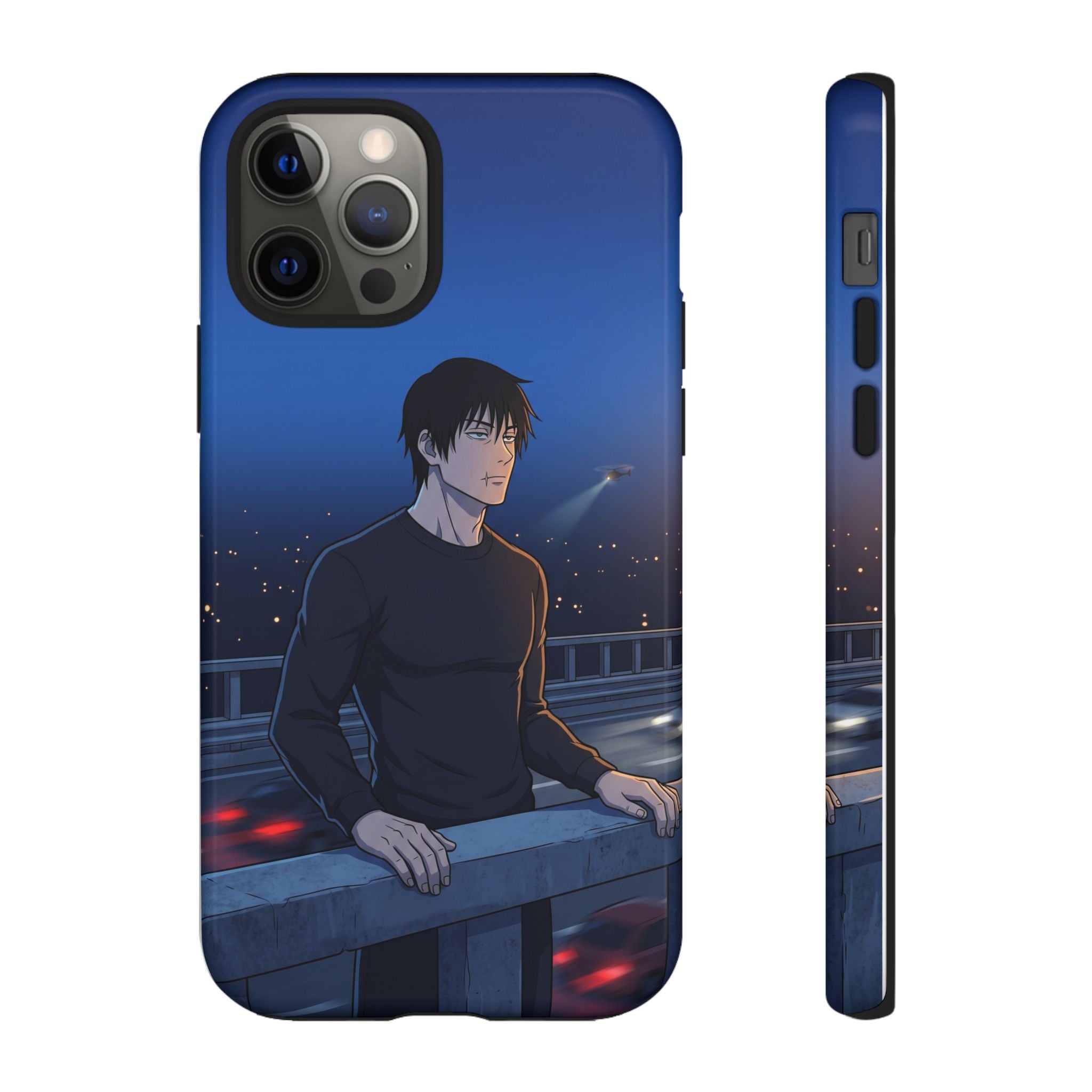 Moody Nightscape Phone Case — Anime on Bridge