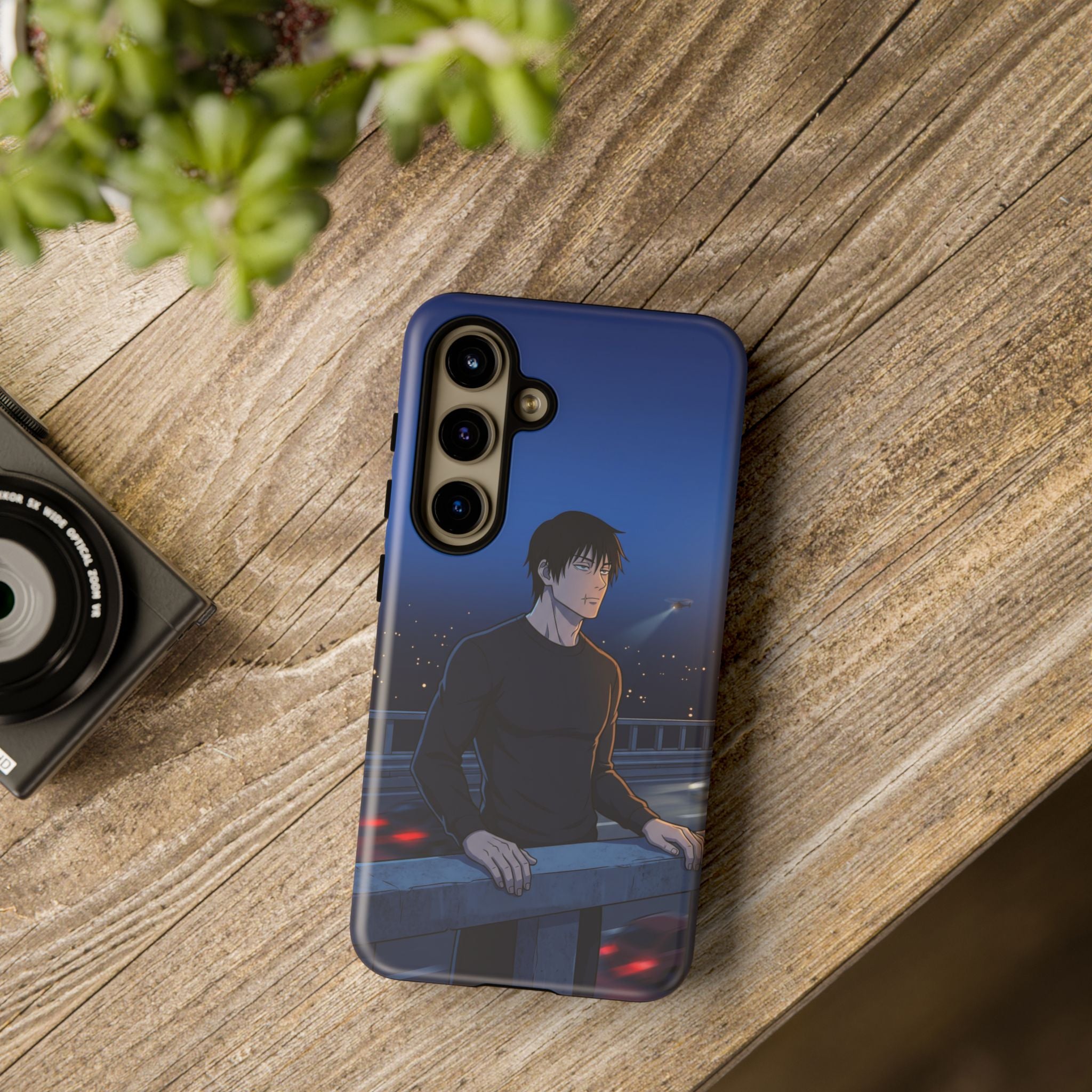 Moody Nightscape Phone Case — Anime on Bridge