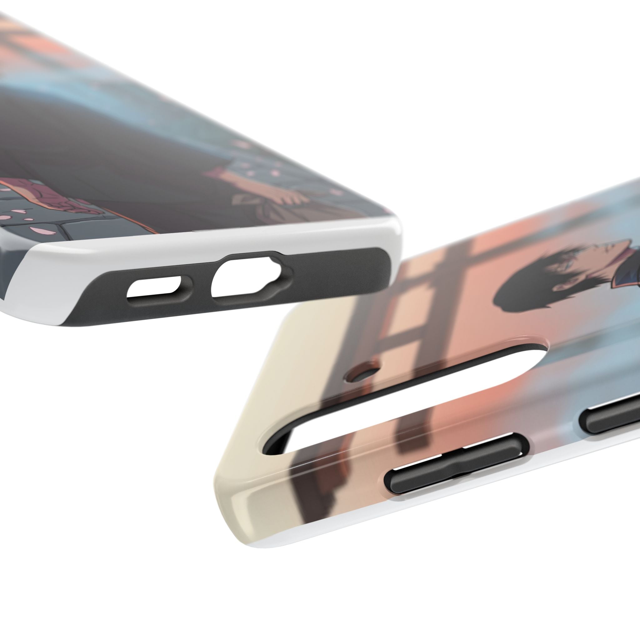 Sunset Torii Samurai Phone Case
