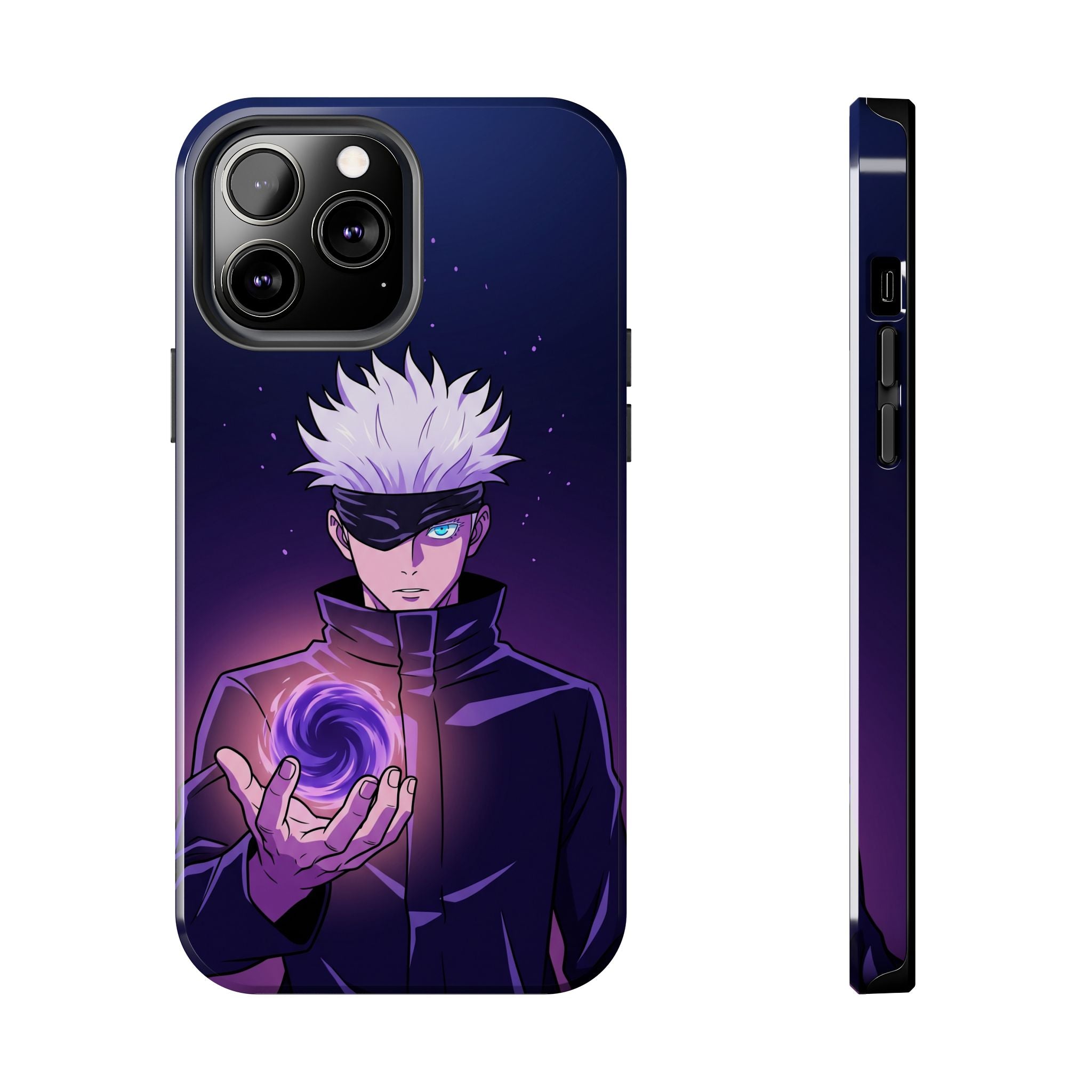 Dark Sorcerer Phone Case — Purple Cursed Energy