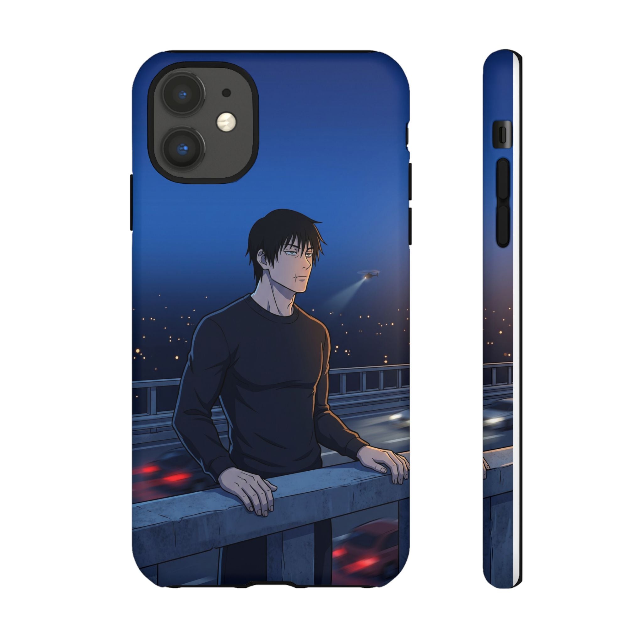 Moody Nightscape Phone Case — Anime on Bridge