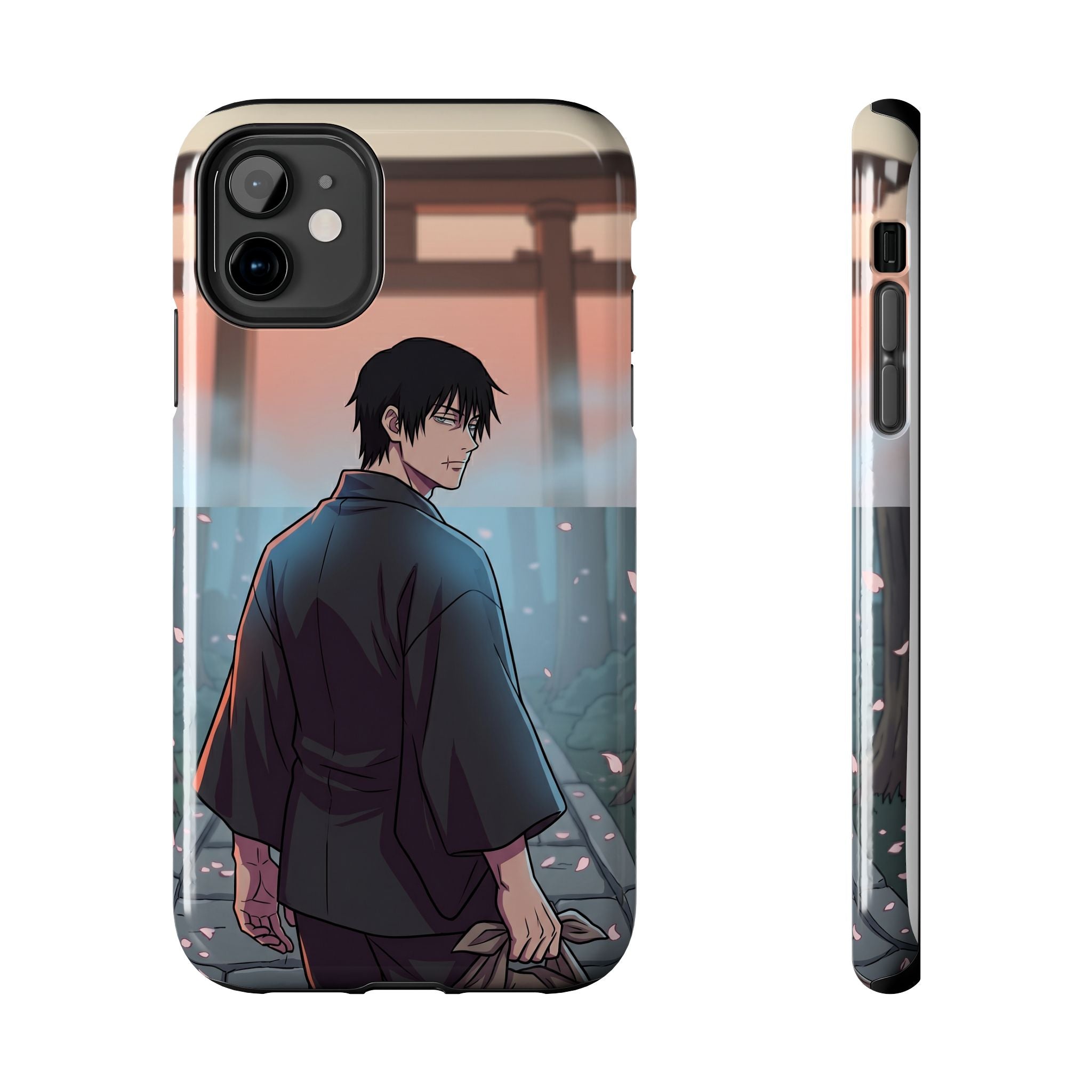 Sunset Torii Samurai Phone Case