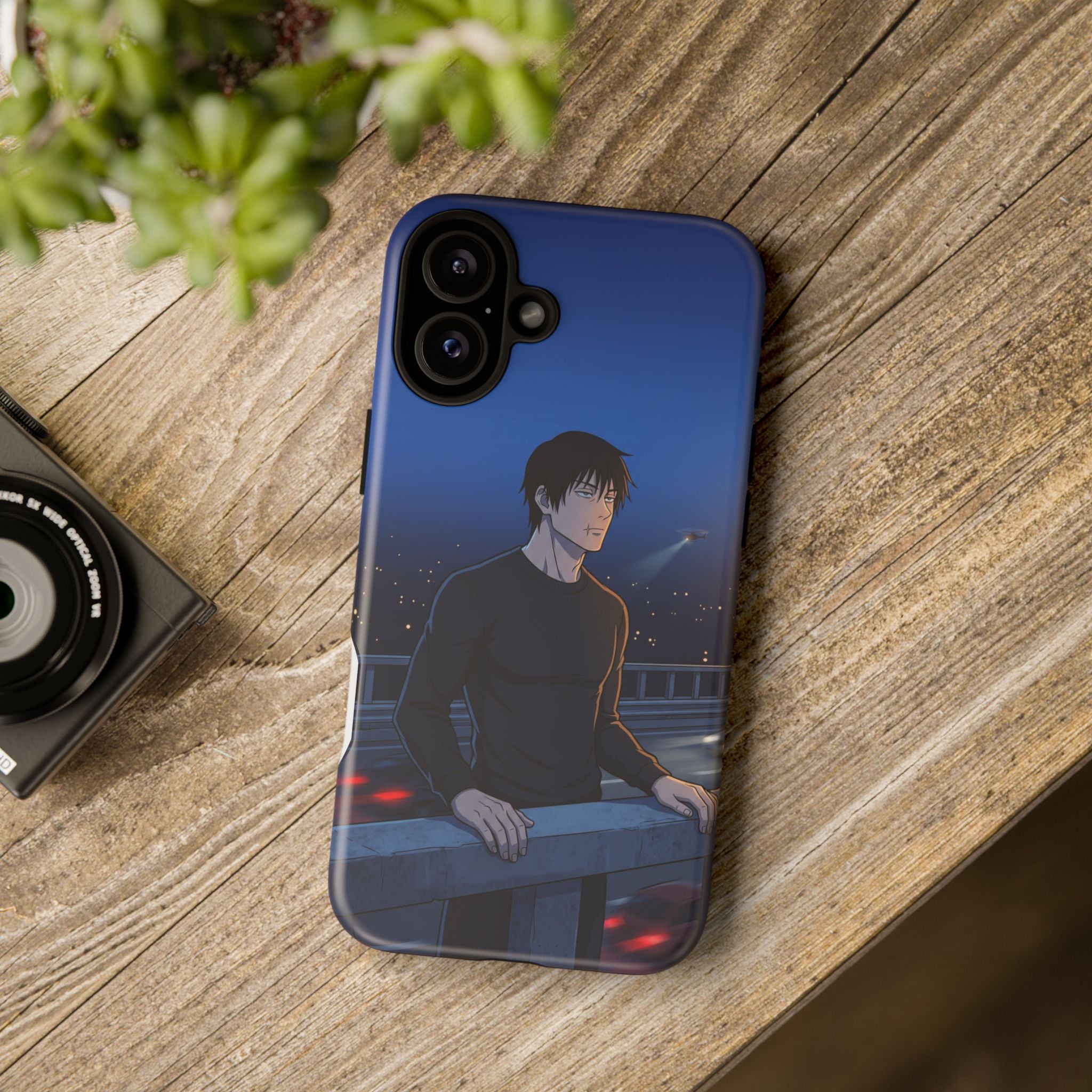 Moody Nightscape Phone Case — Anime on Bridge