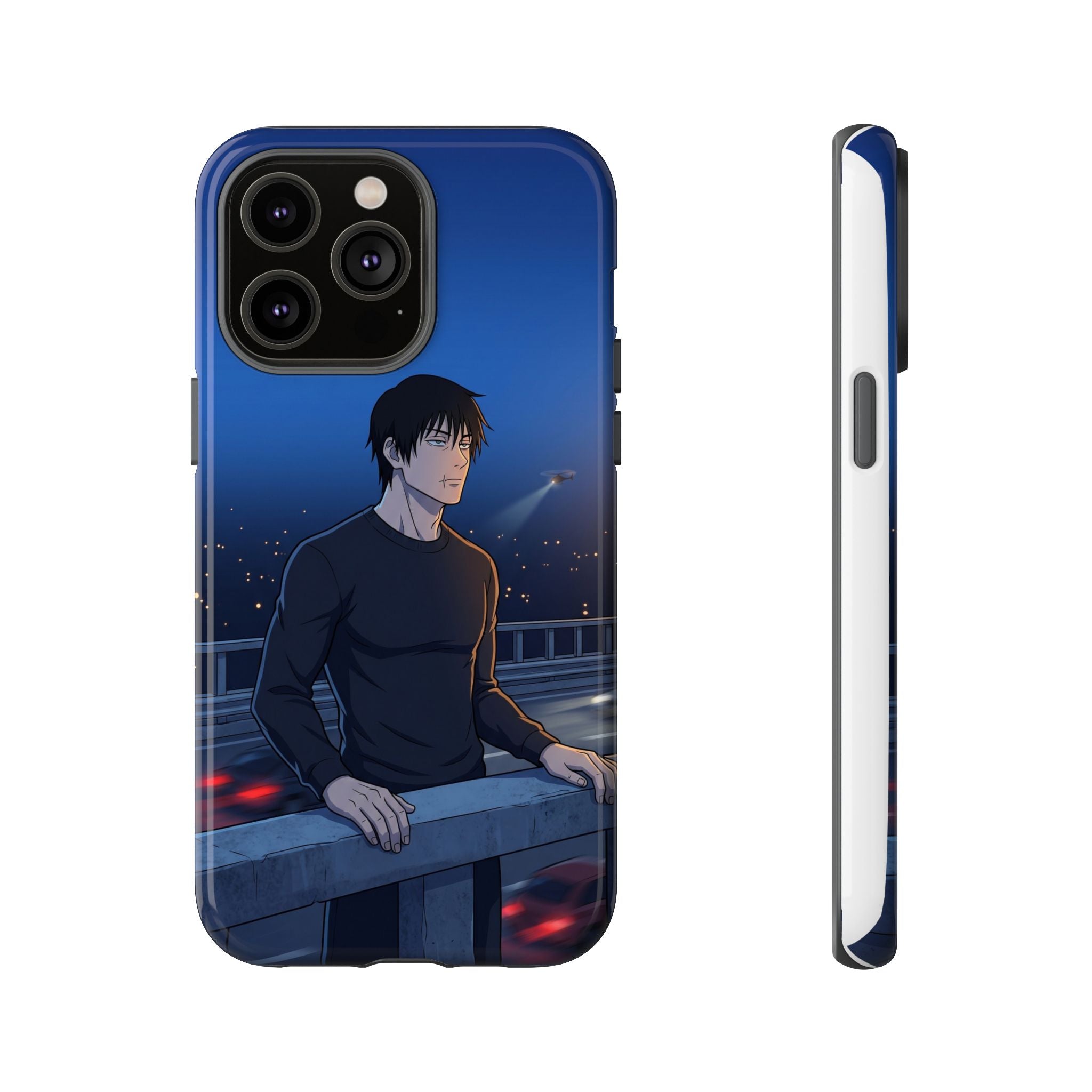 Moody Nightscape Phone Case — Anime on Bridge