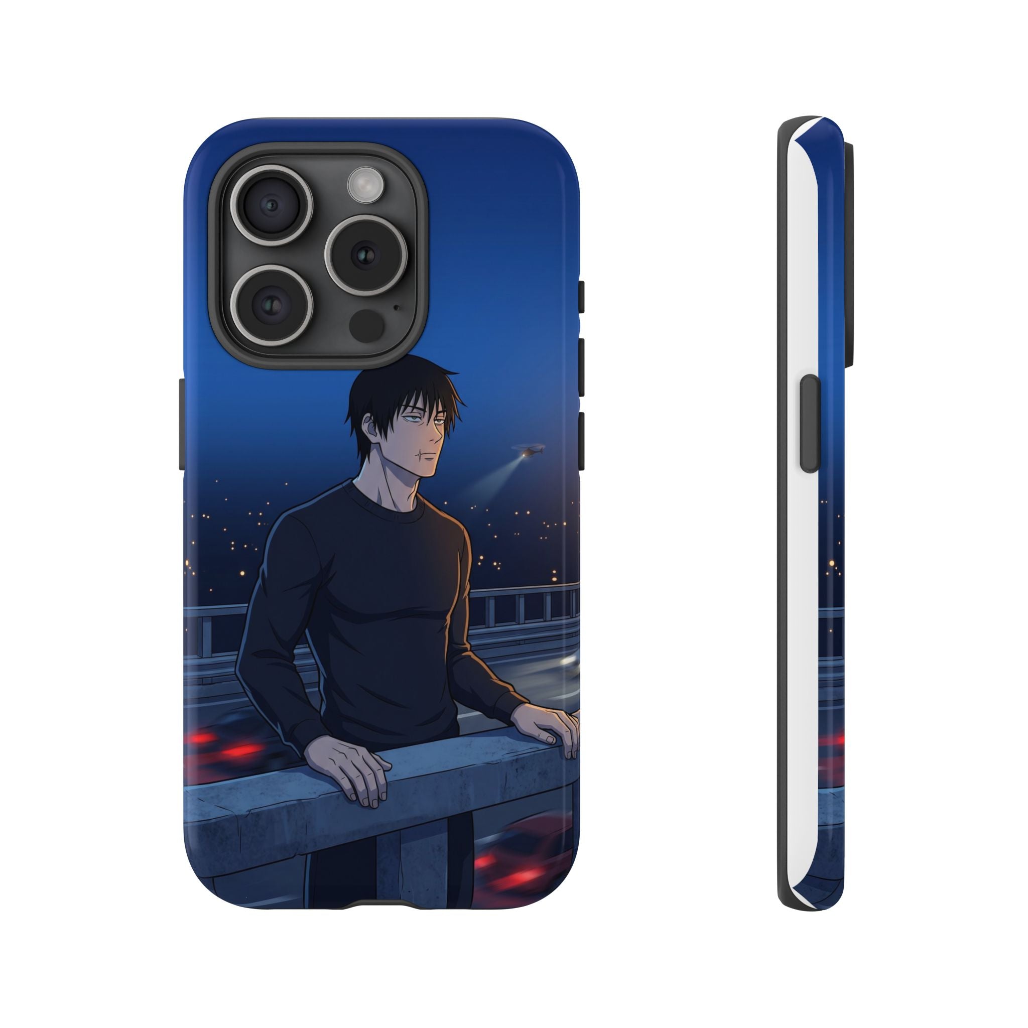 Moody Nightscape Phone Case — Anime on Bridge