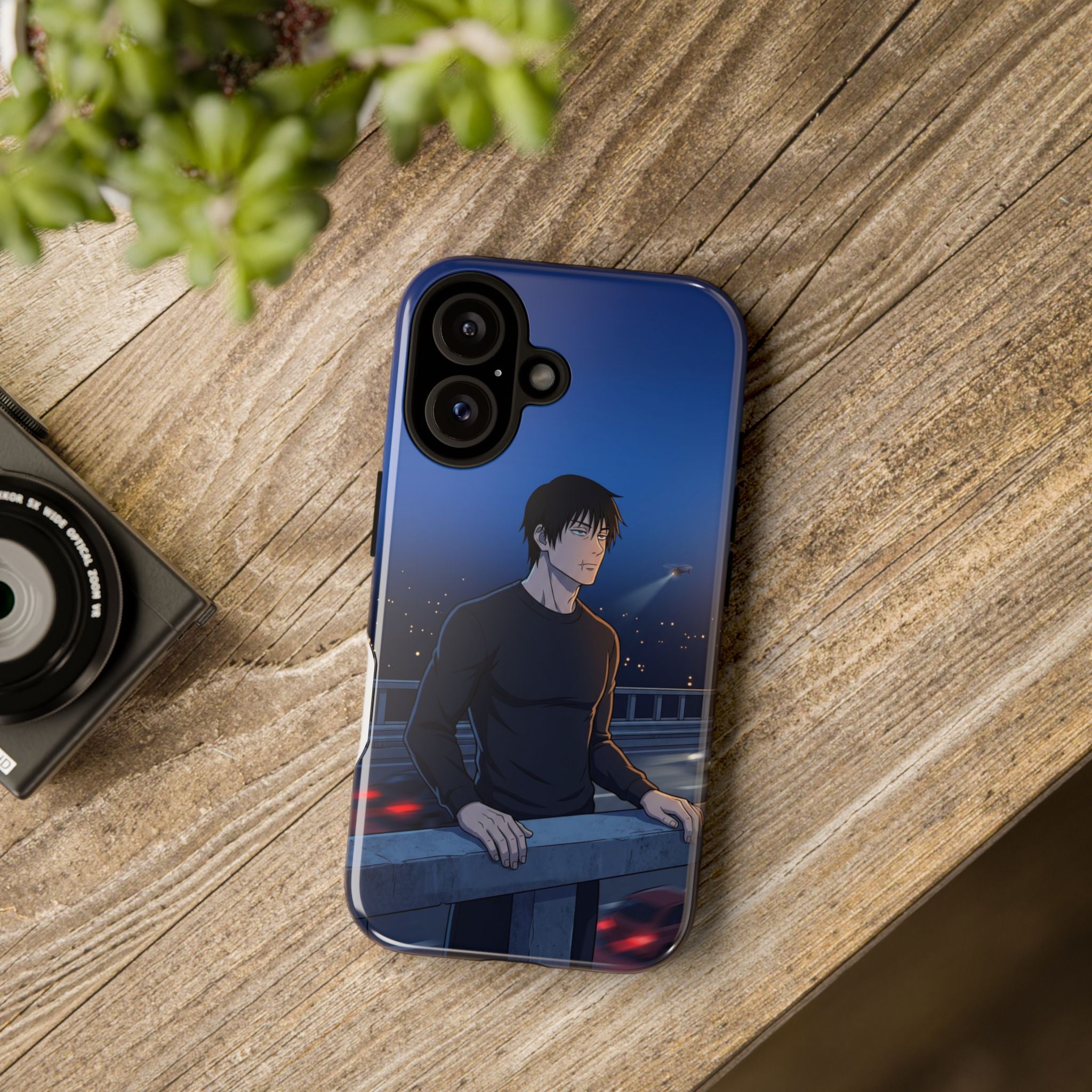 Moody Nightscape Phone Case — Anime on Bridge