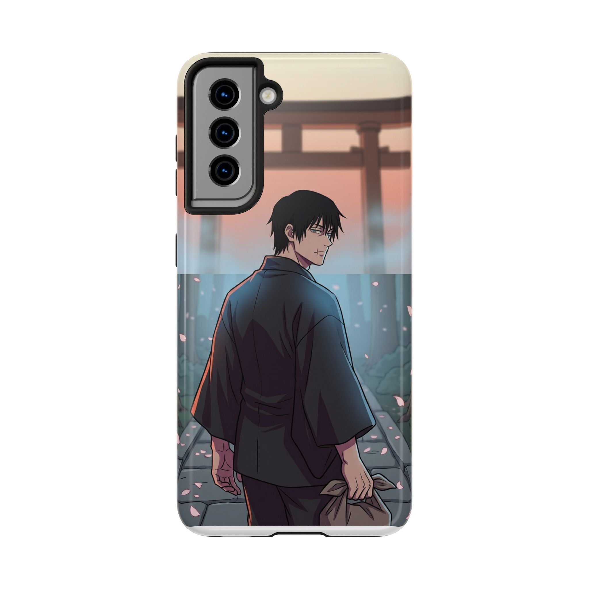Sunset Torii Samurai Phone Case