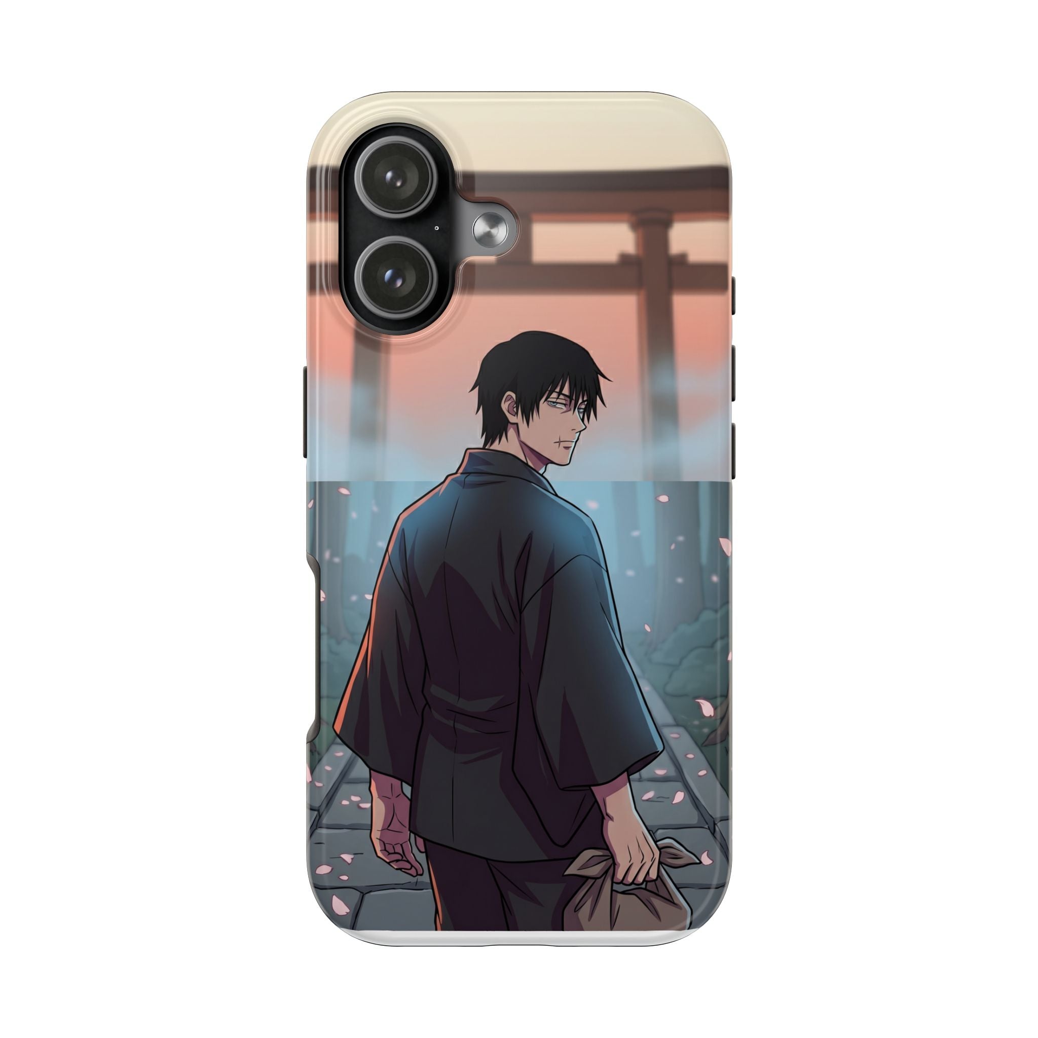 Sunset Torii Samurai Phone Case
