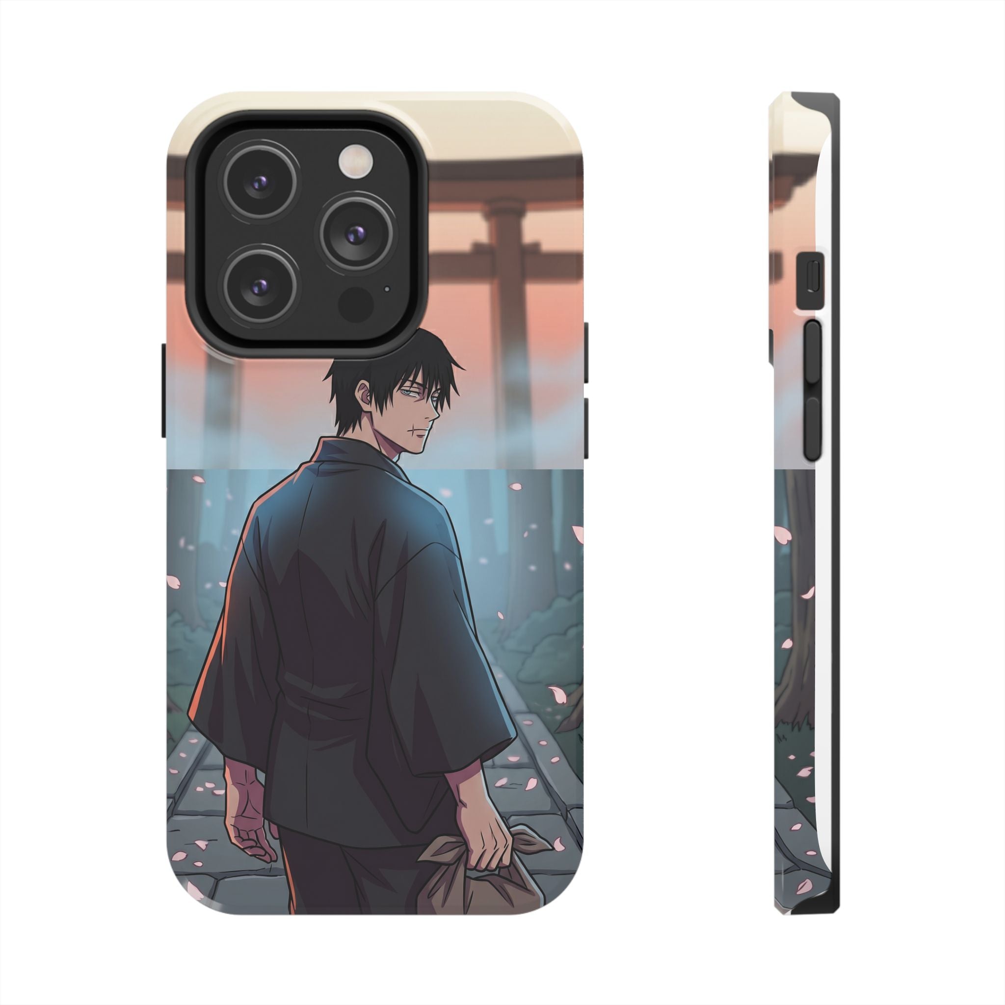 Sunset Torii Samurai Phone Case