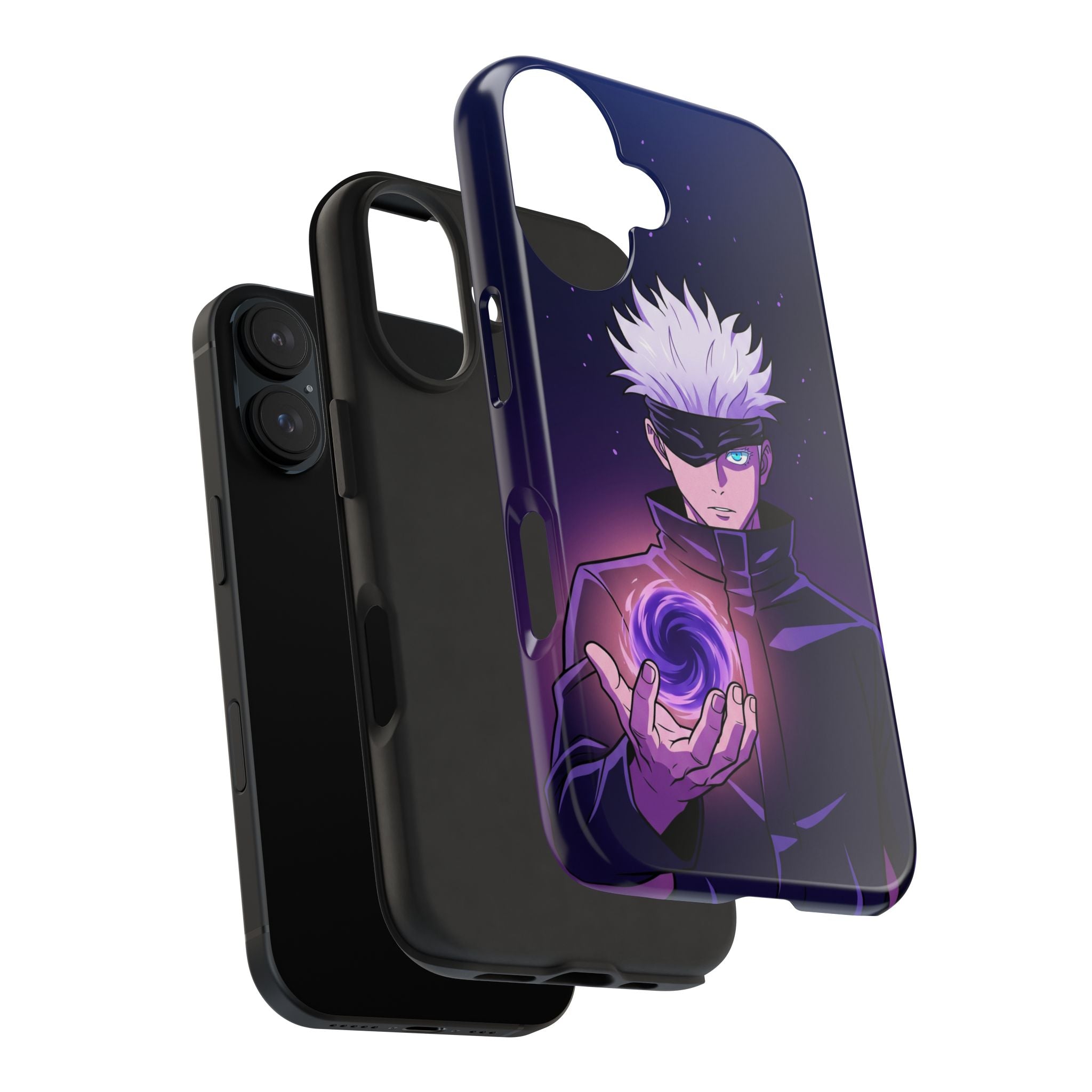 Dark Sorcerer Phone Case — Purple Cursed Energy