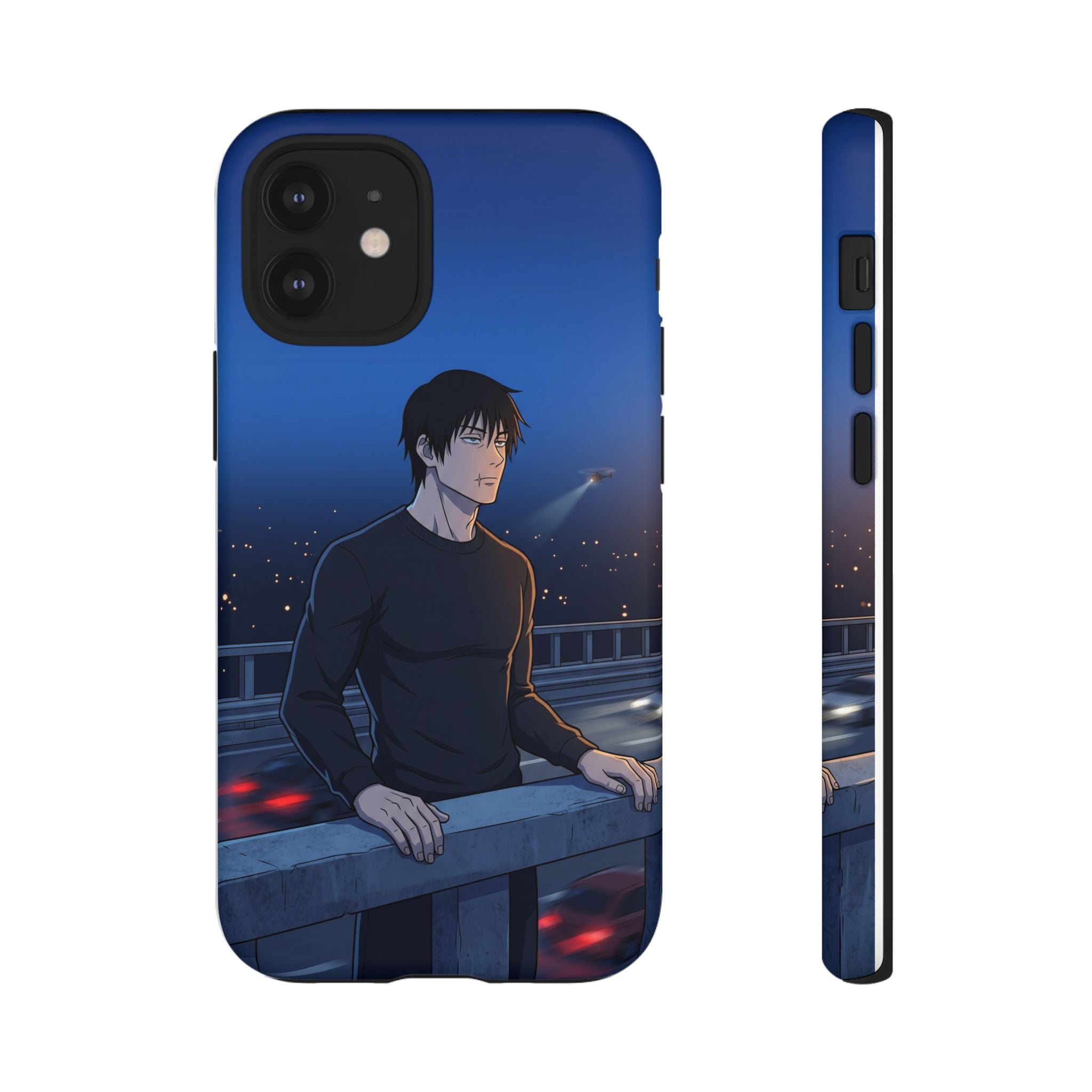 Moody Nightscape Phone Case — Anime on Bridge