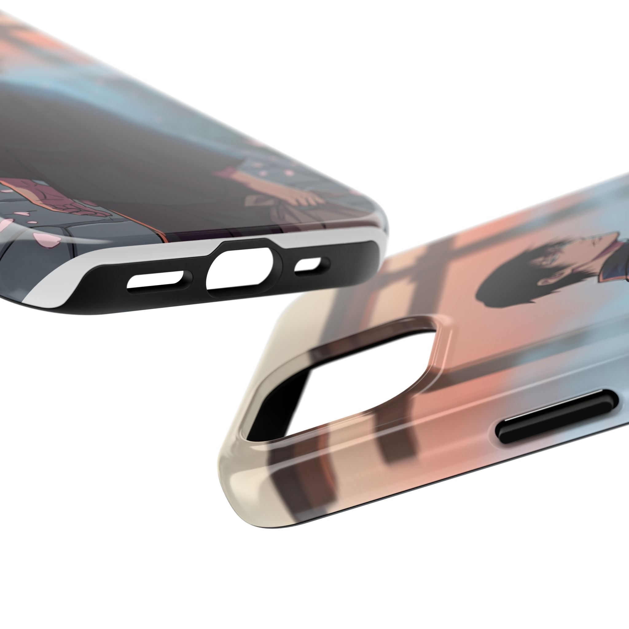 Sunset Torii Samurai Phone Case