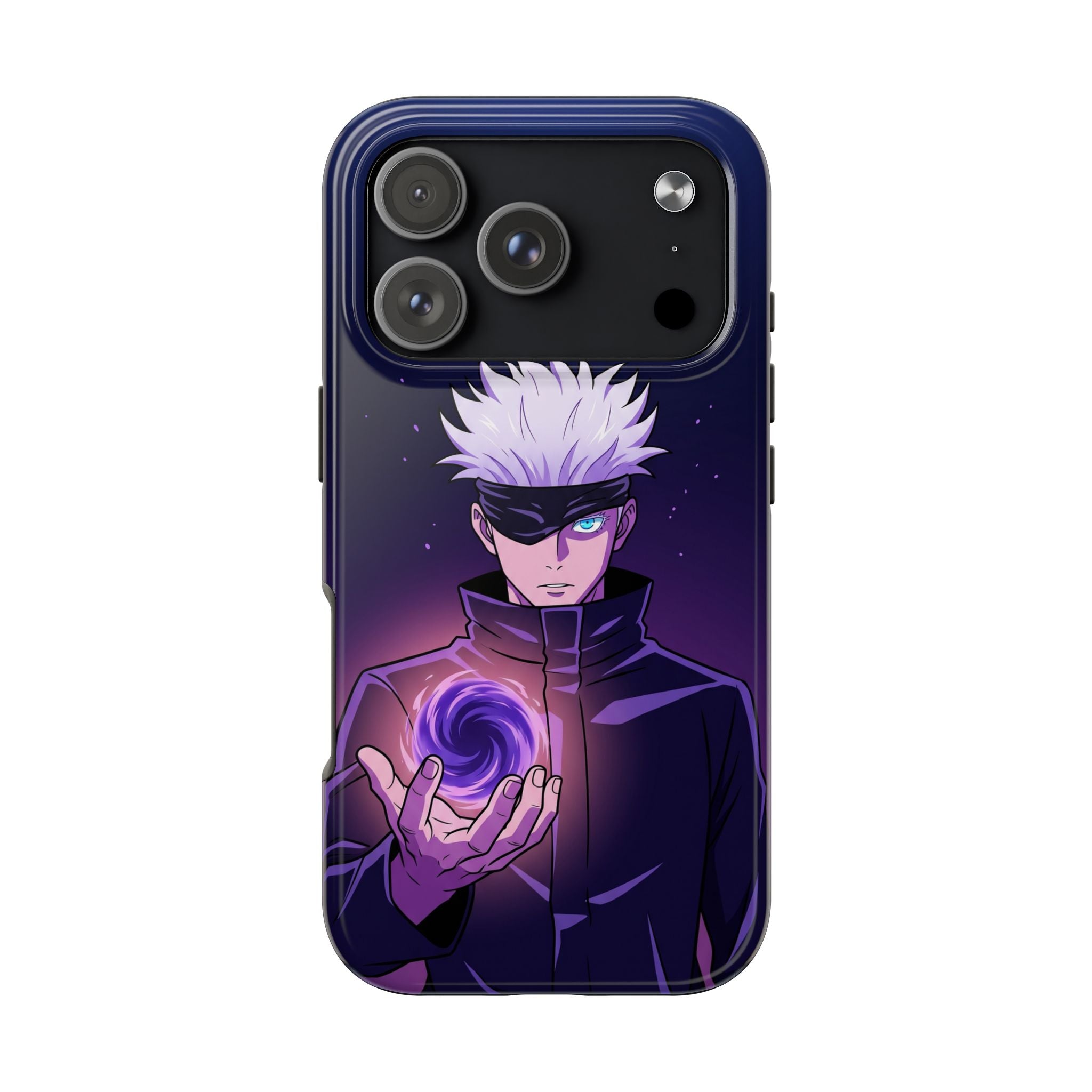 Dark Sorcerer Phone Case — Purple Cursed Energy