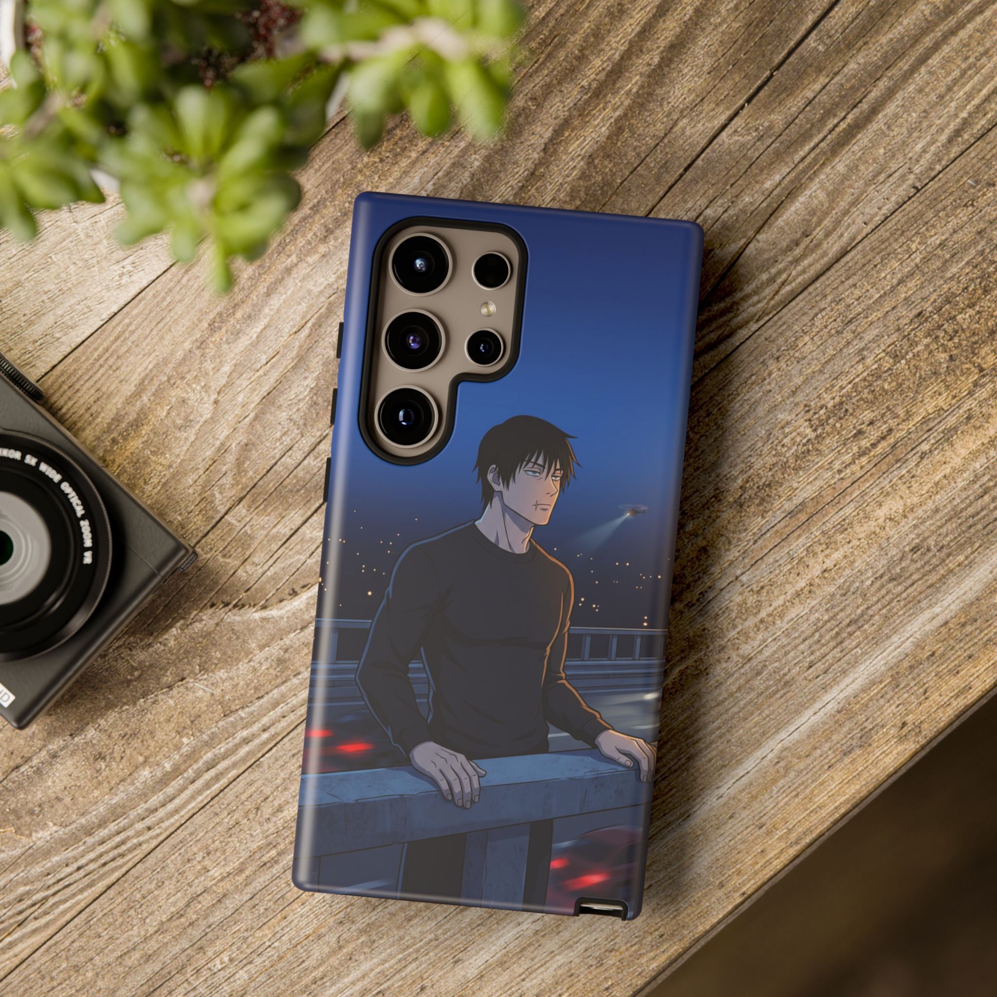 Moody Nightscape Phone Case — Anime on Bridge