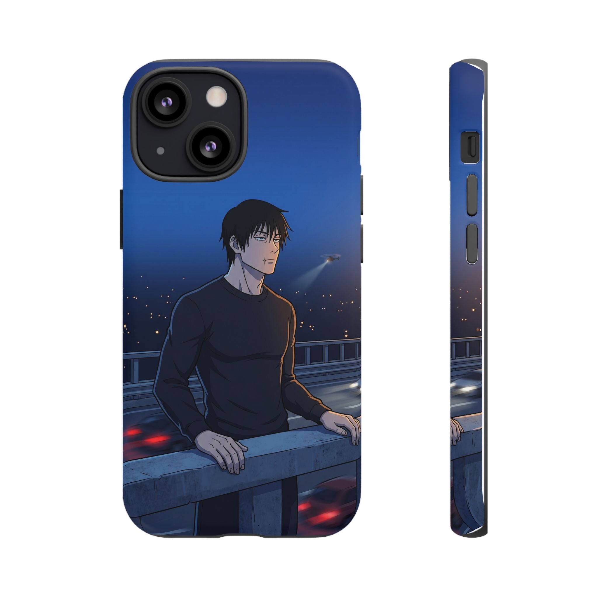 Moody Nightscape Phone Case — Anime on Bridge