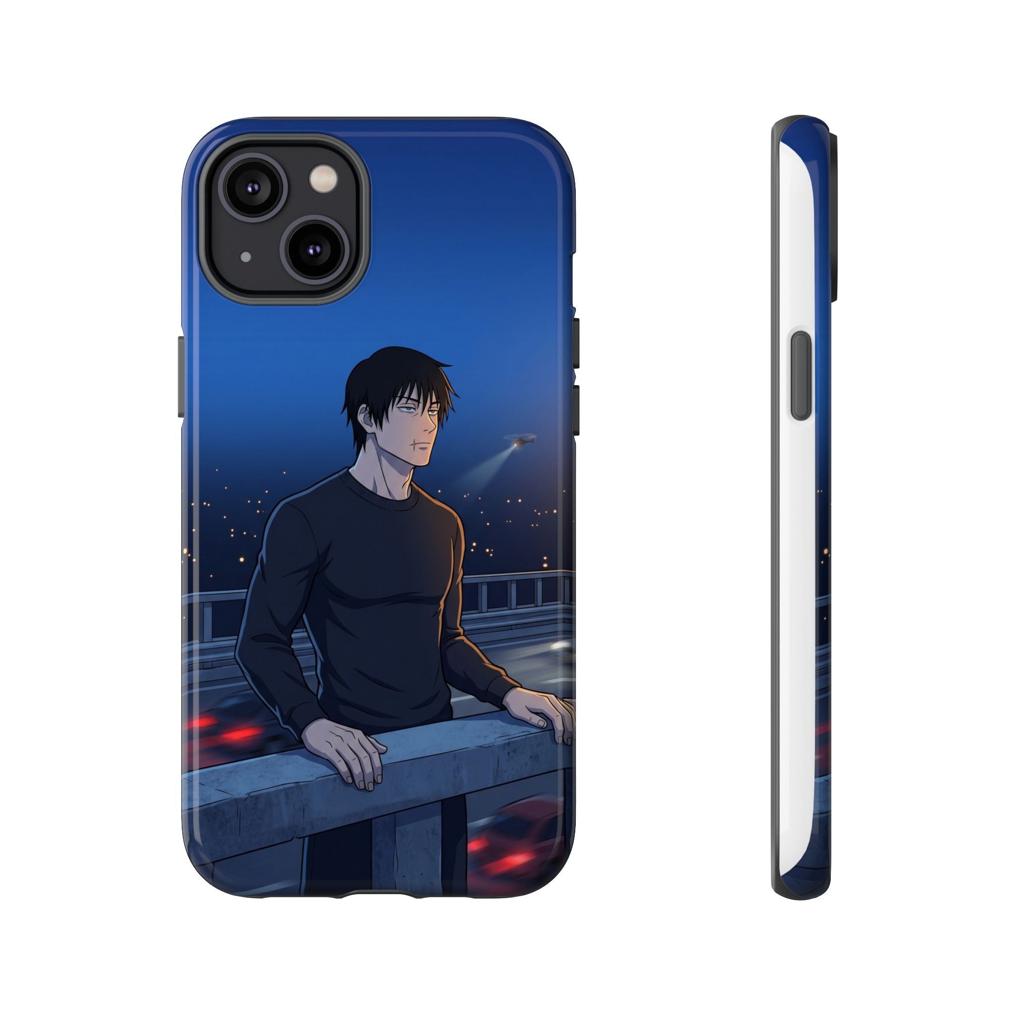 Moody Nightscape Phone Case — Anime on Bridge