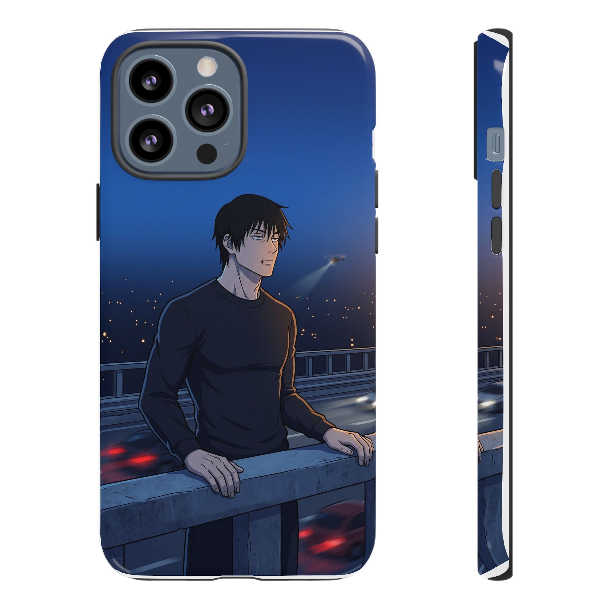 Moody Nightscape Phone Case — Anime on Bridge