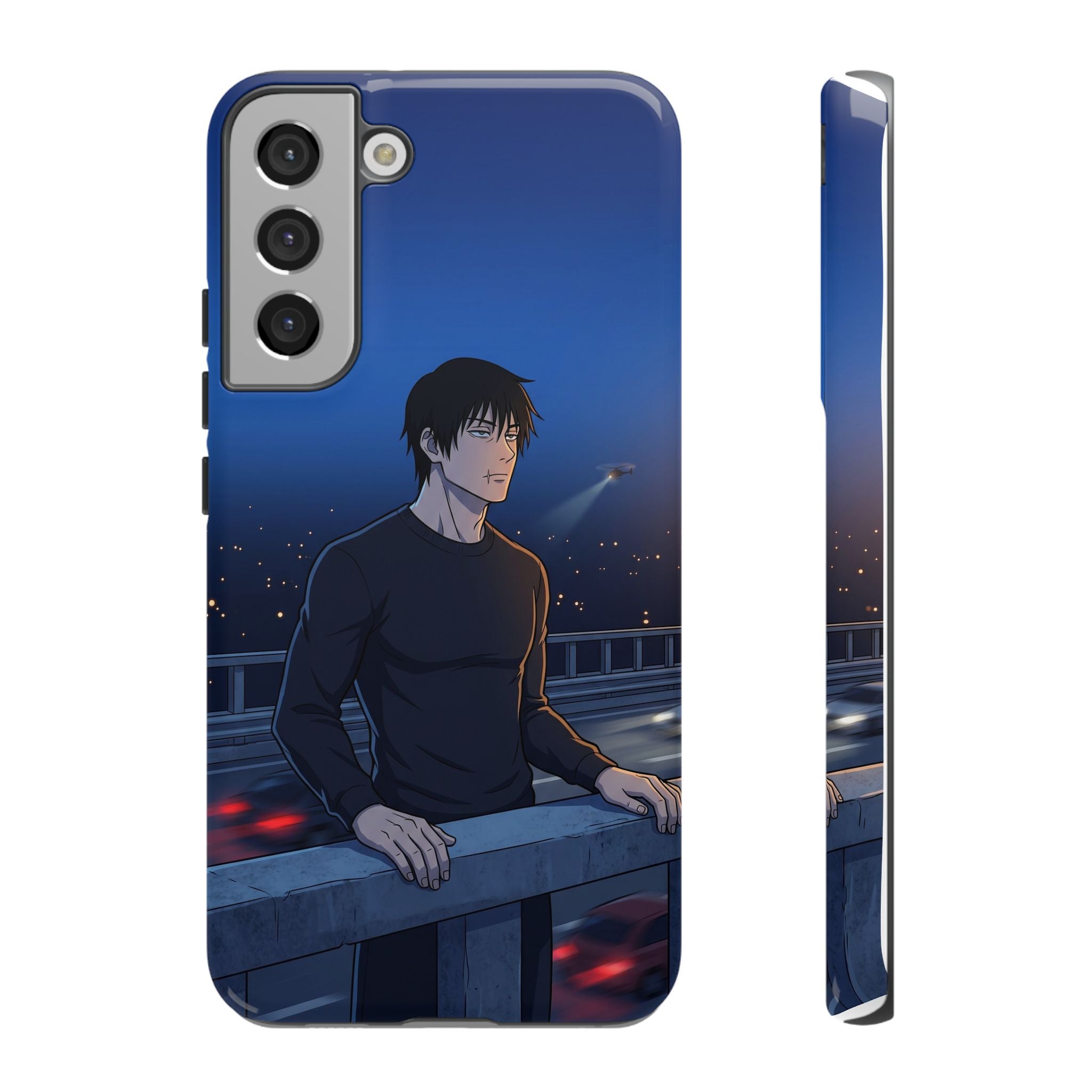 Moody Nightscape Phone Case — Anime on Bridge