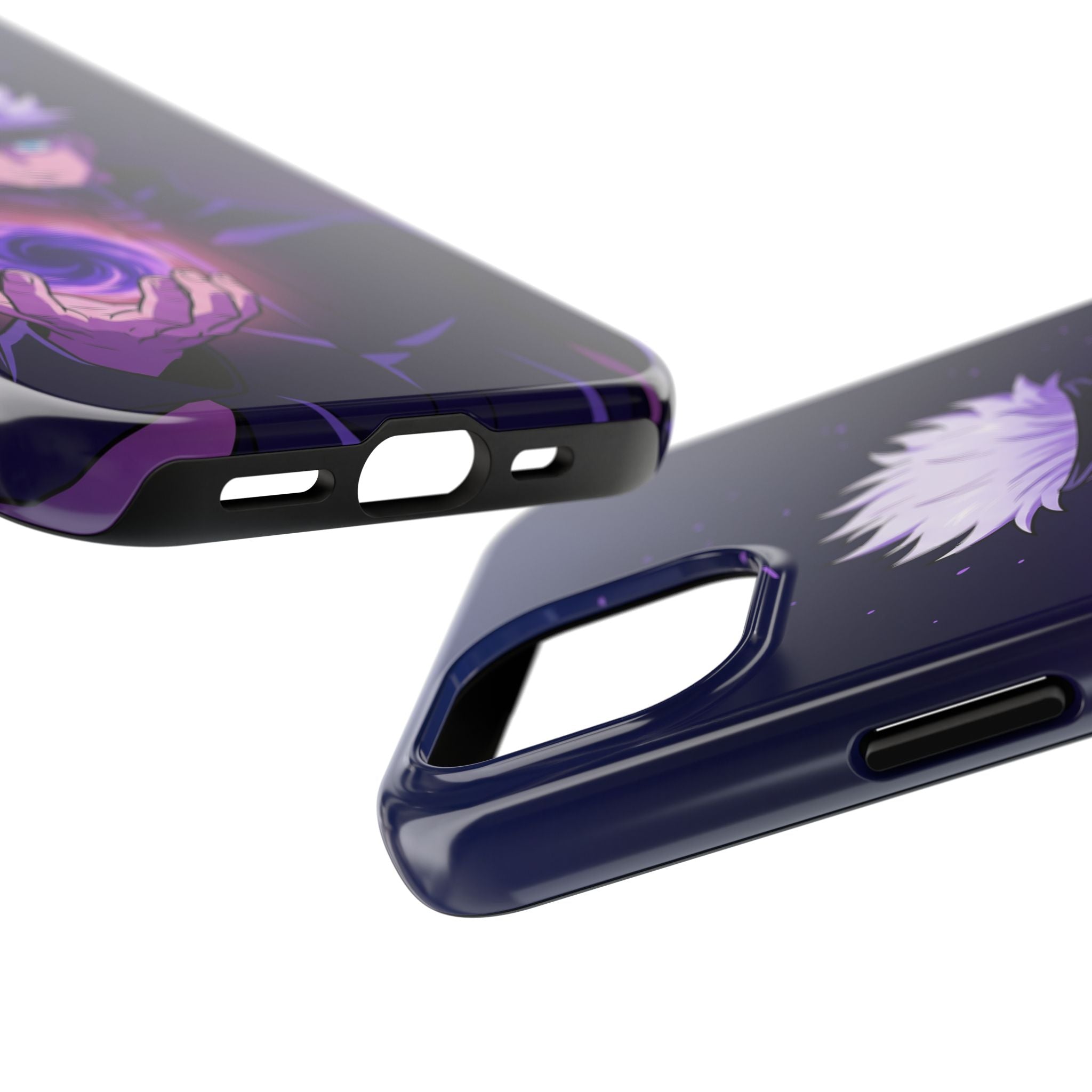 Dark Sorcerer Phone Case — Purple Cursed Energy
