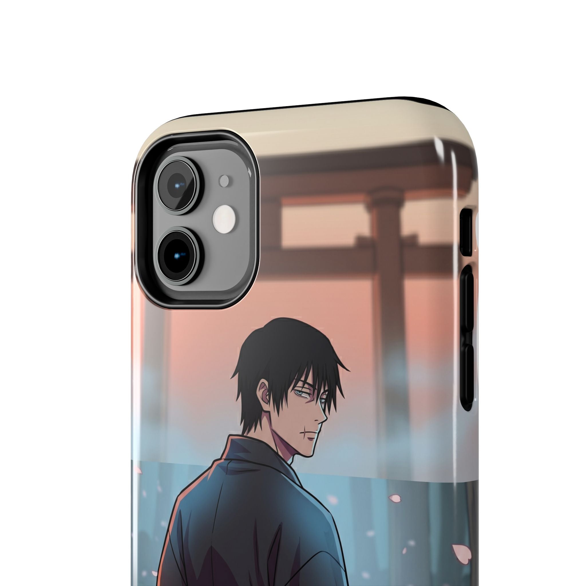 Sunset Torii Samurai Phone Case