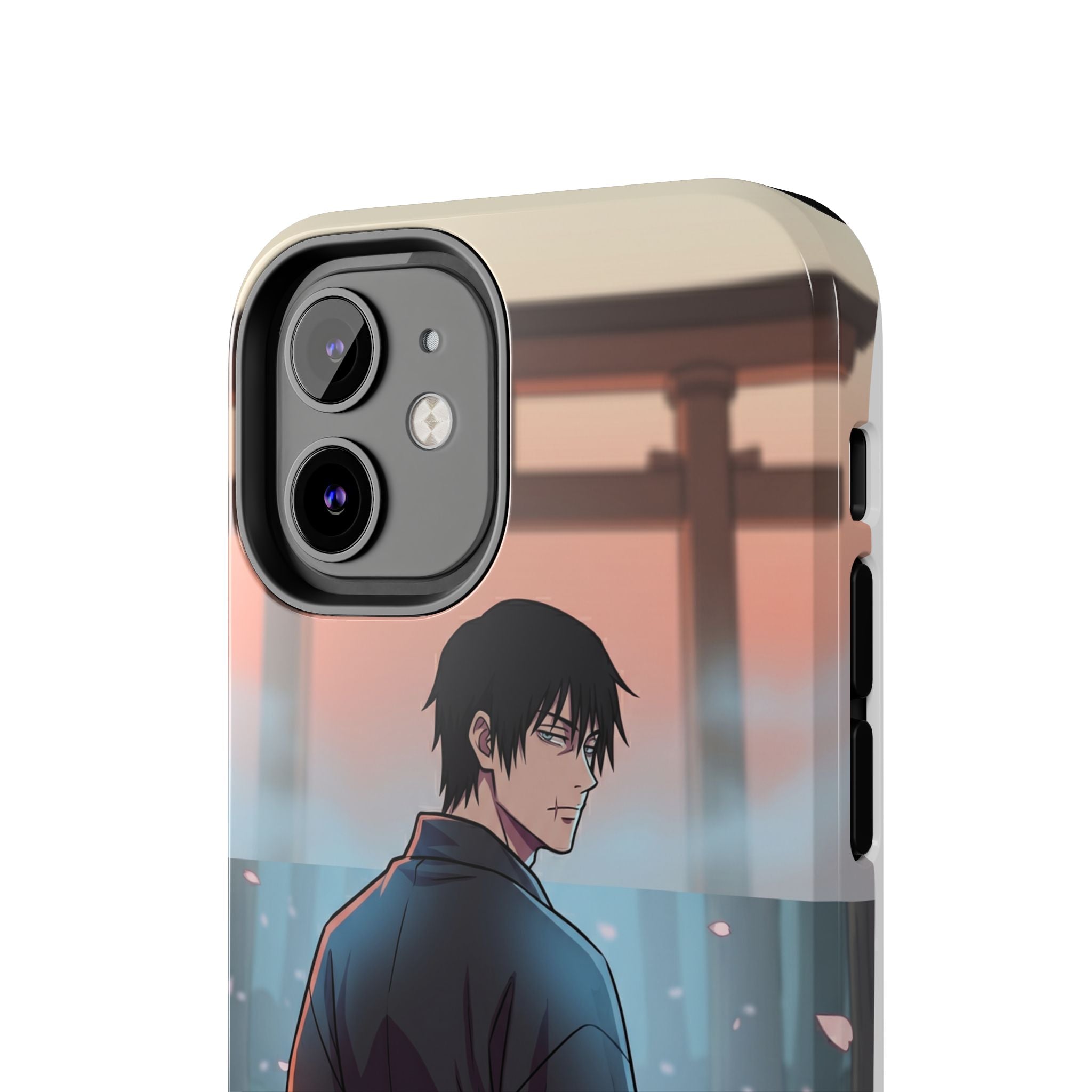 Sunset Torii Samurai Phone Case