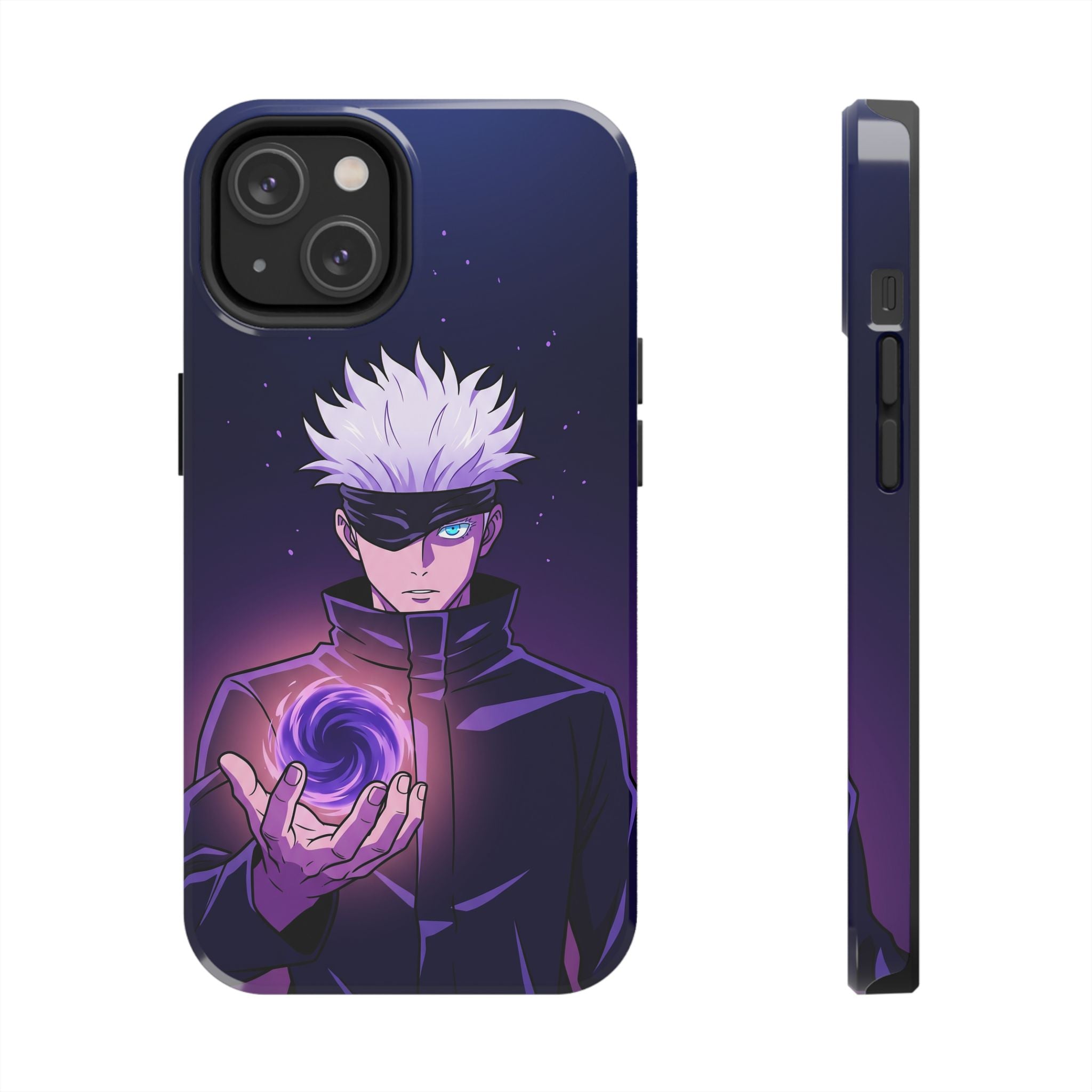 Dark Sorcerer Phone Case — Purple Cursed Energy