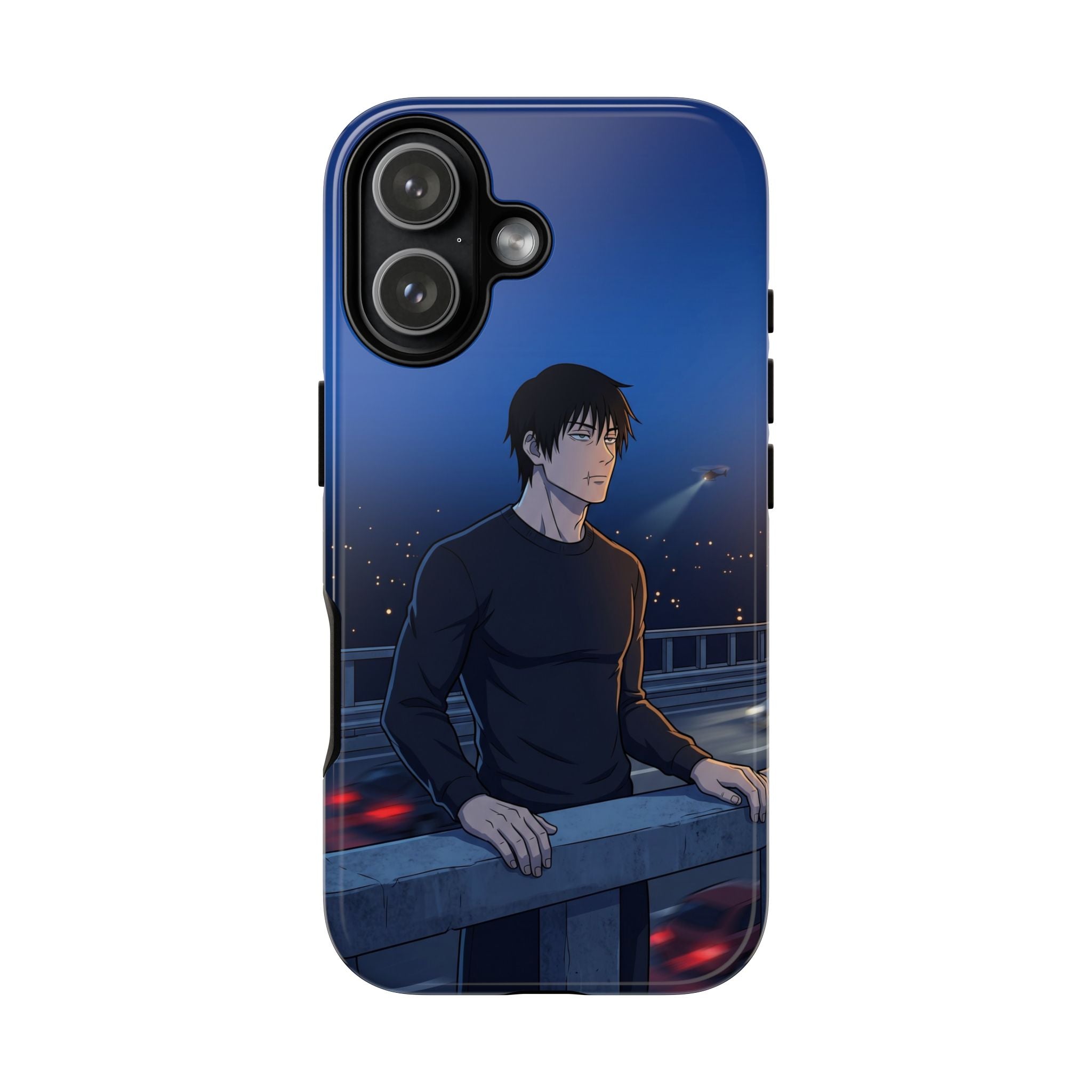 Moody Nightscape Phone Case — Anime on Bridge