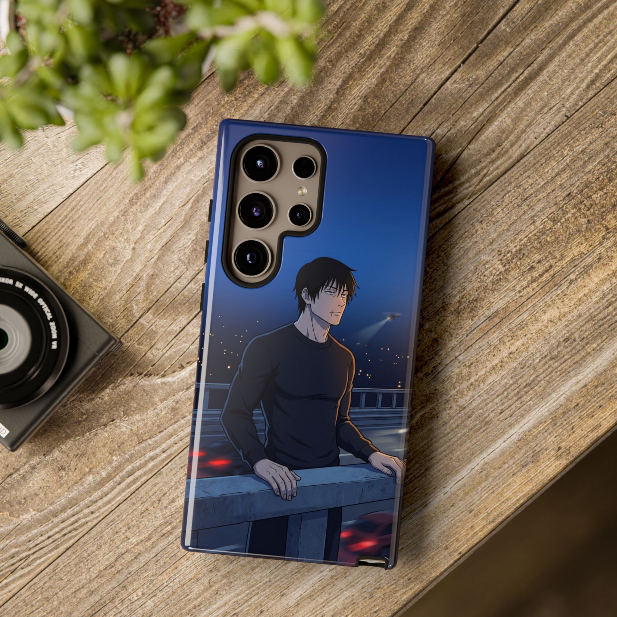 Moody Nightscape Phone Case — Anime on Bridge