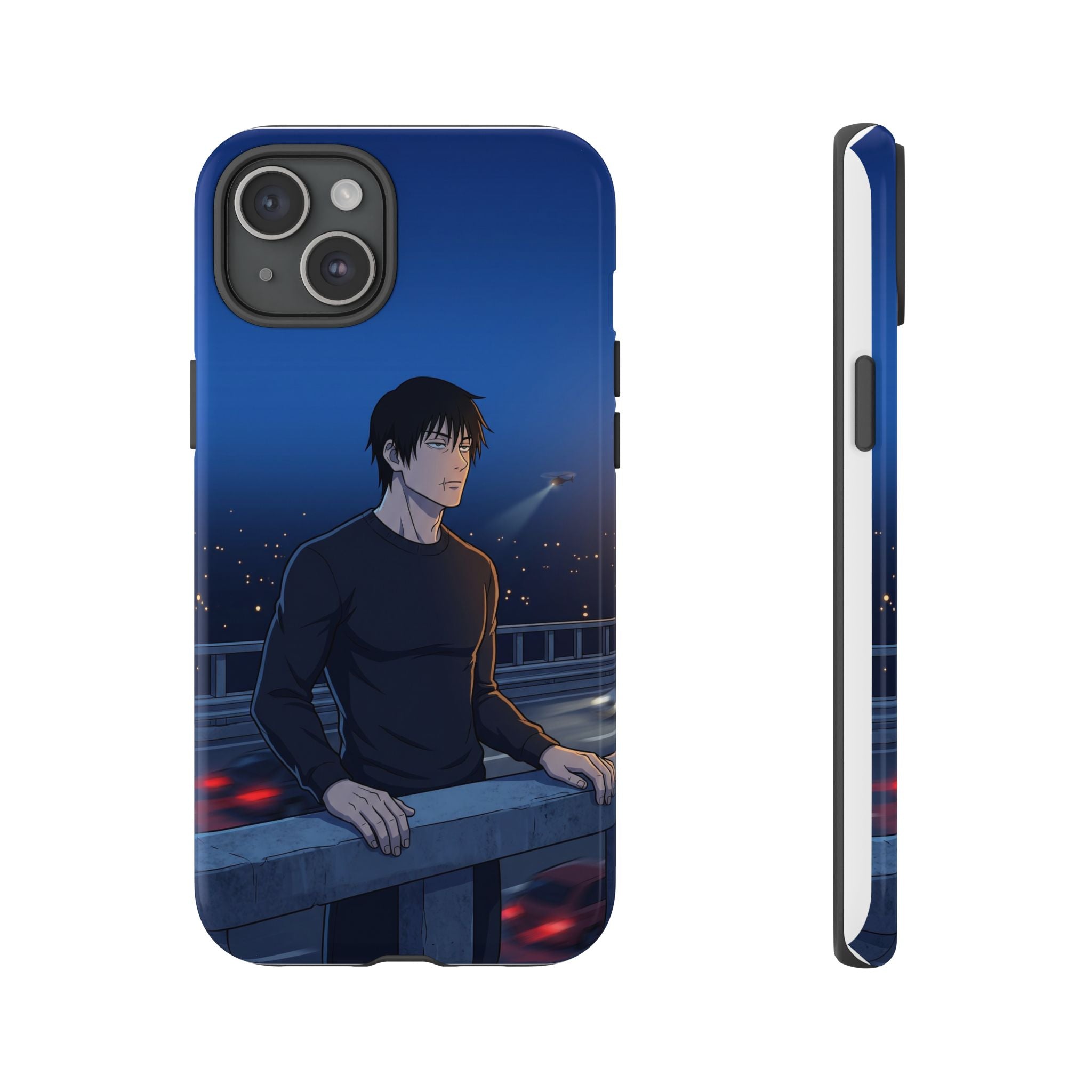 Moody Nightscape Phone Case — Anime on Bridge
