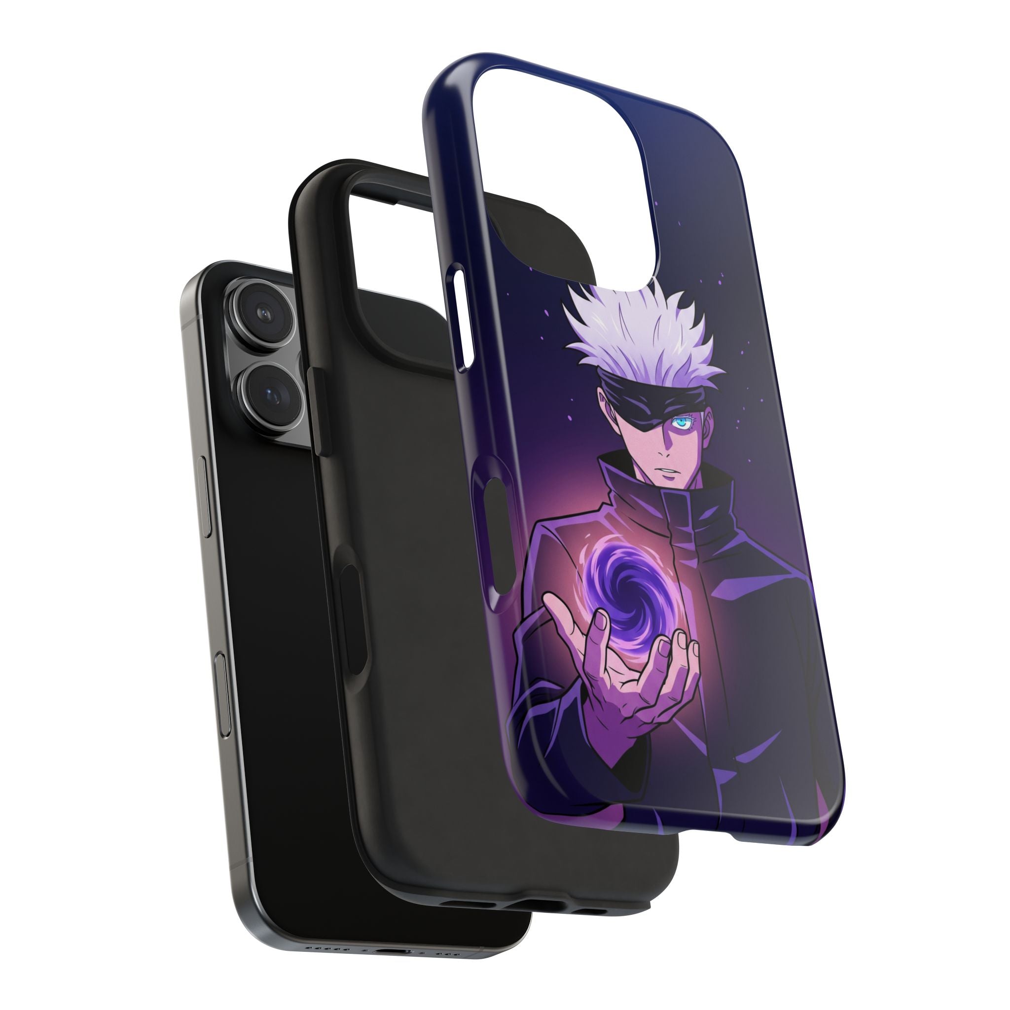 Dark Sorcerer Phone Case — Purple Cursed Energy