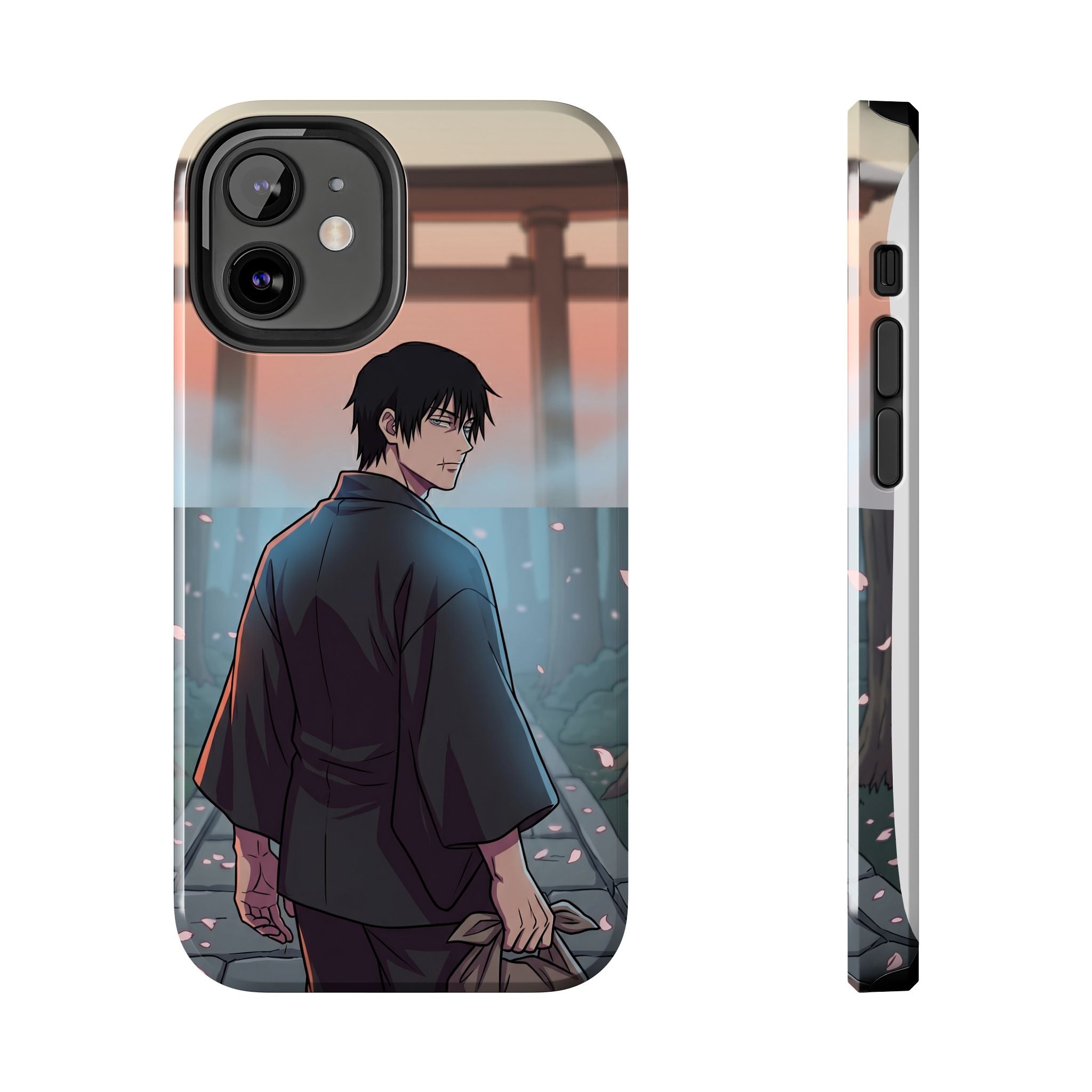 Sunset Torii Samurai Phone Case