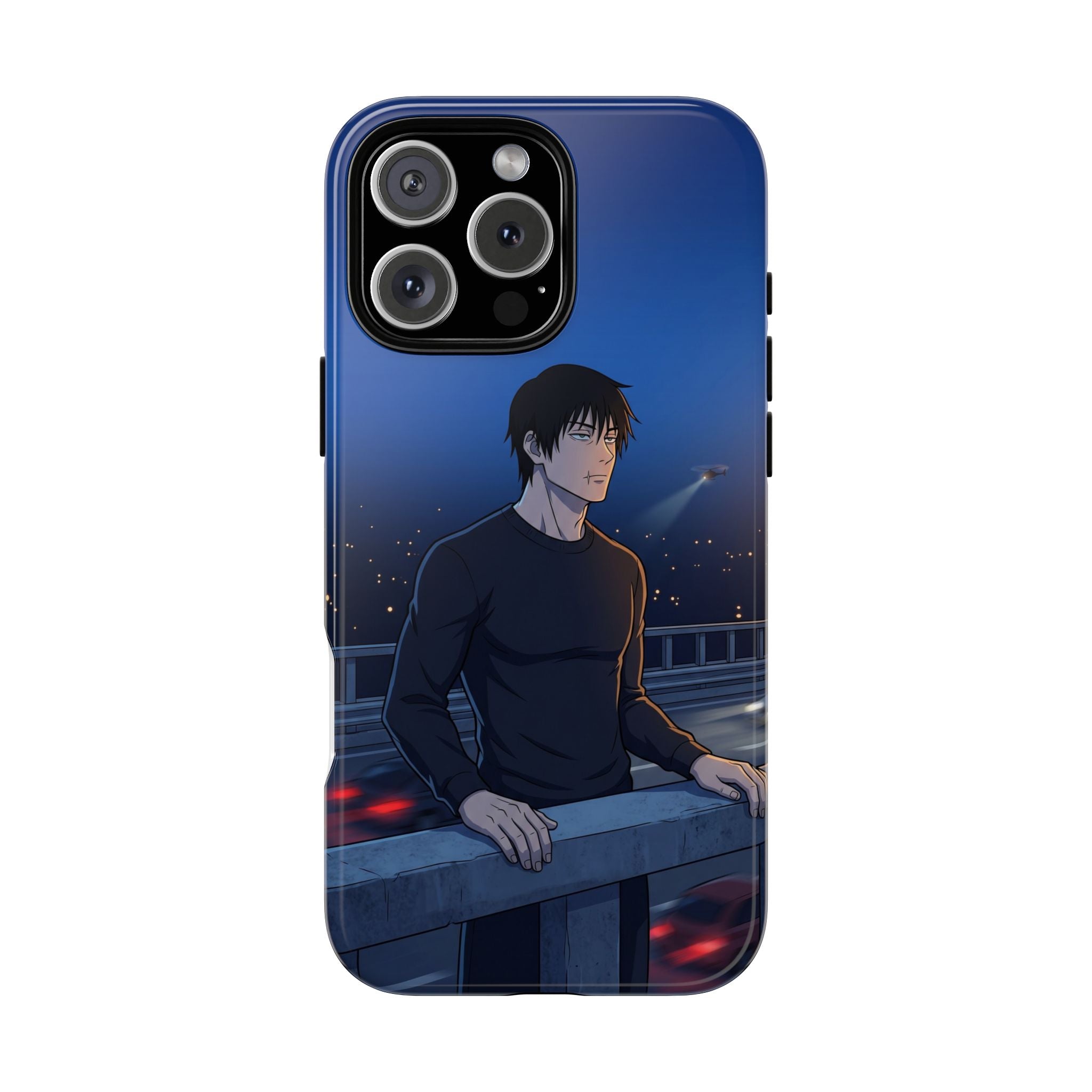 Moody Nightscape Phone Case — Anime on Bridge