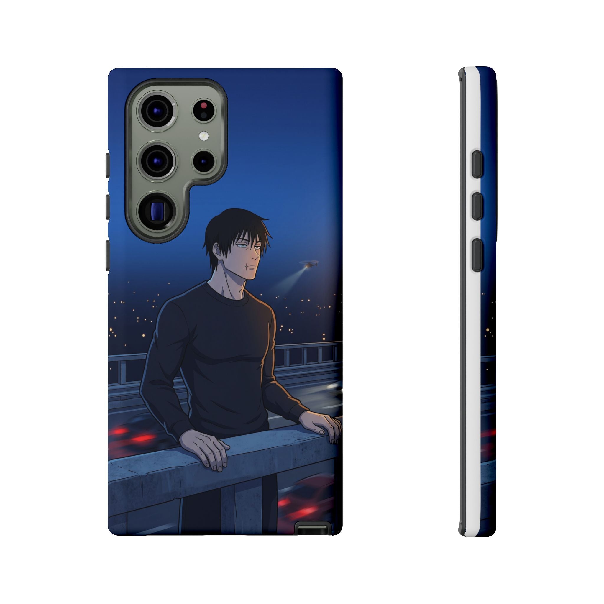 Moody Nightscape Phone Case — Anime on Bridge