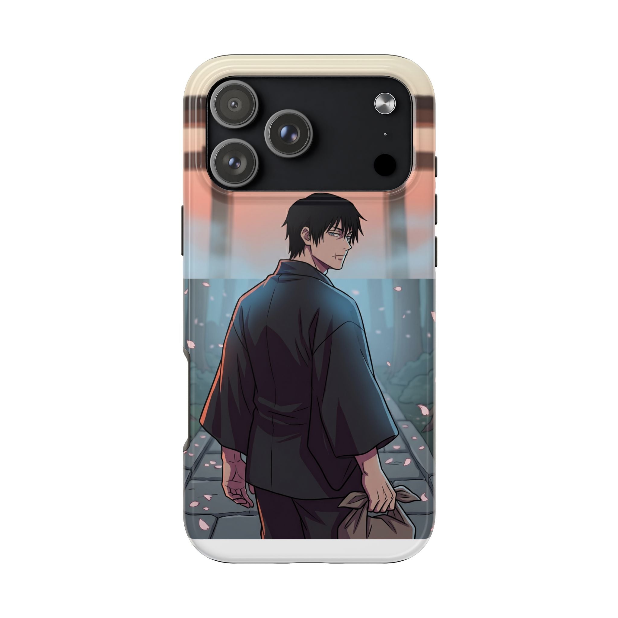 Sunset Torii Samurai Phone Case