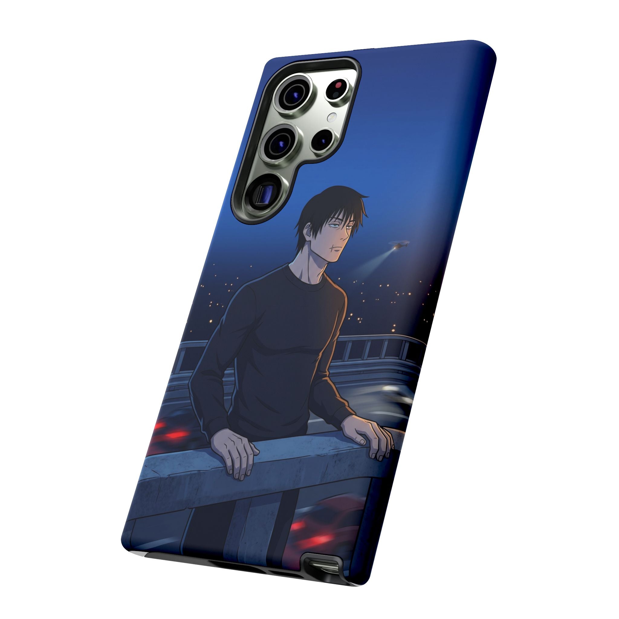 Moody Nightscape Phone Case — Anime on Bridge