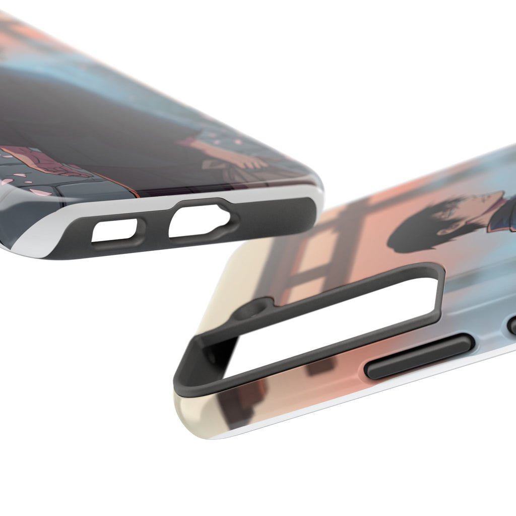 Sunset Torii Samurai Phone Case