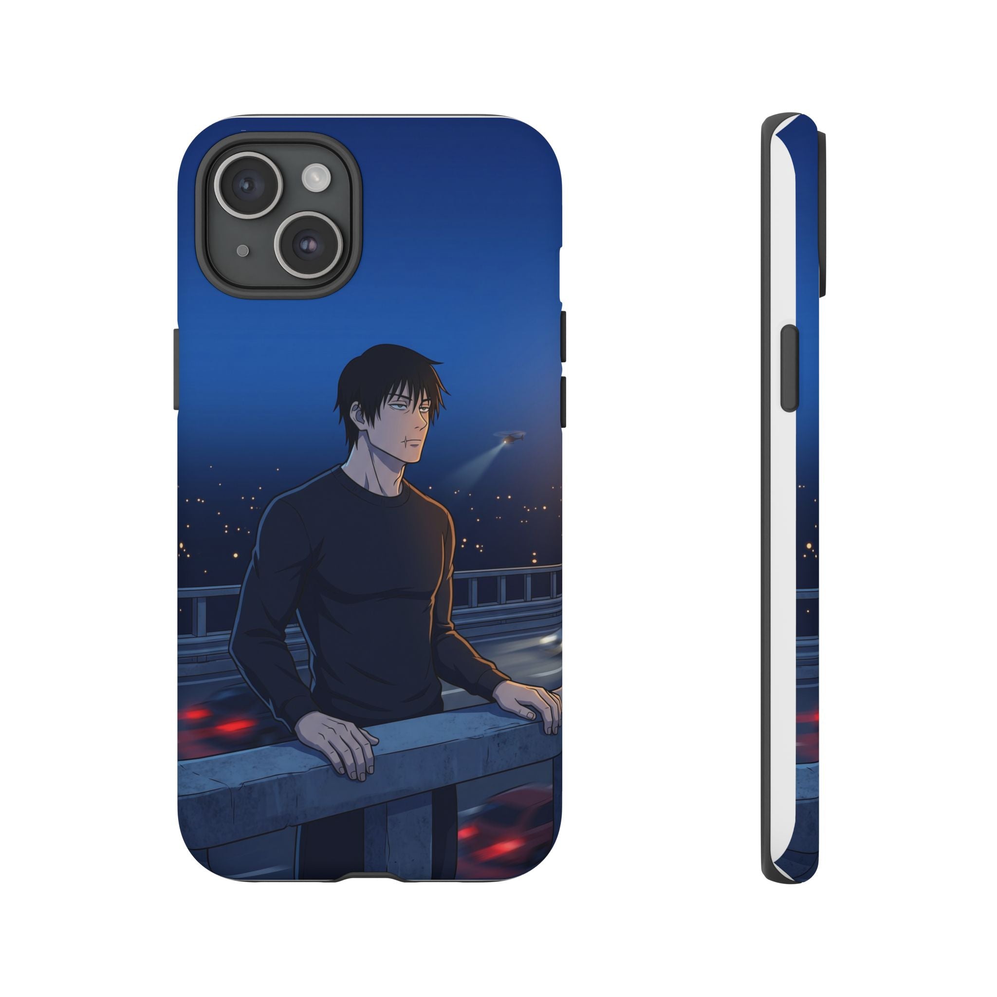 Moody Nightscape Phone Case — Anime on Bridge