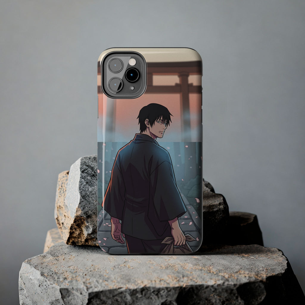 Sunset Torii Samurai Phone Case