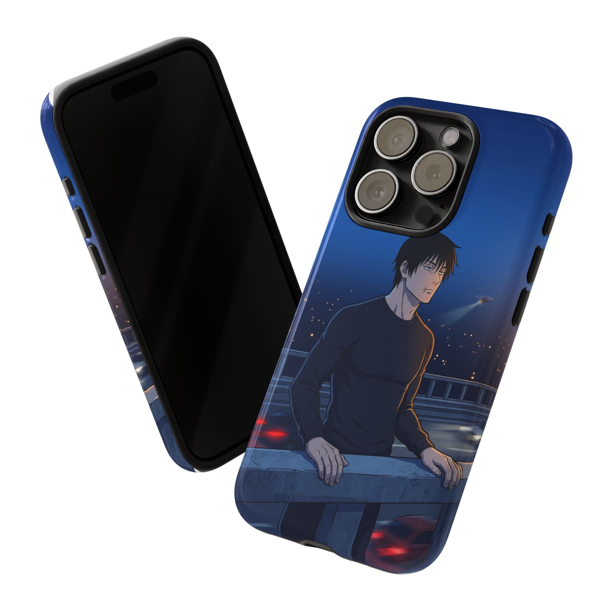 Moody Nightscape Phone Case — Anime on Bridge