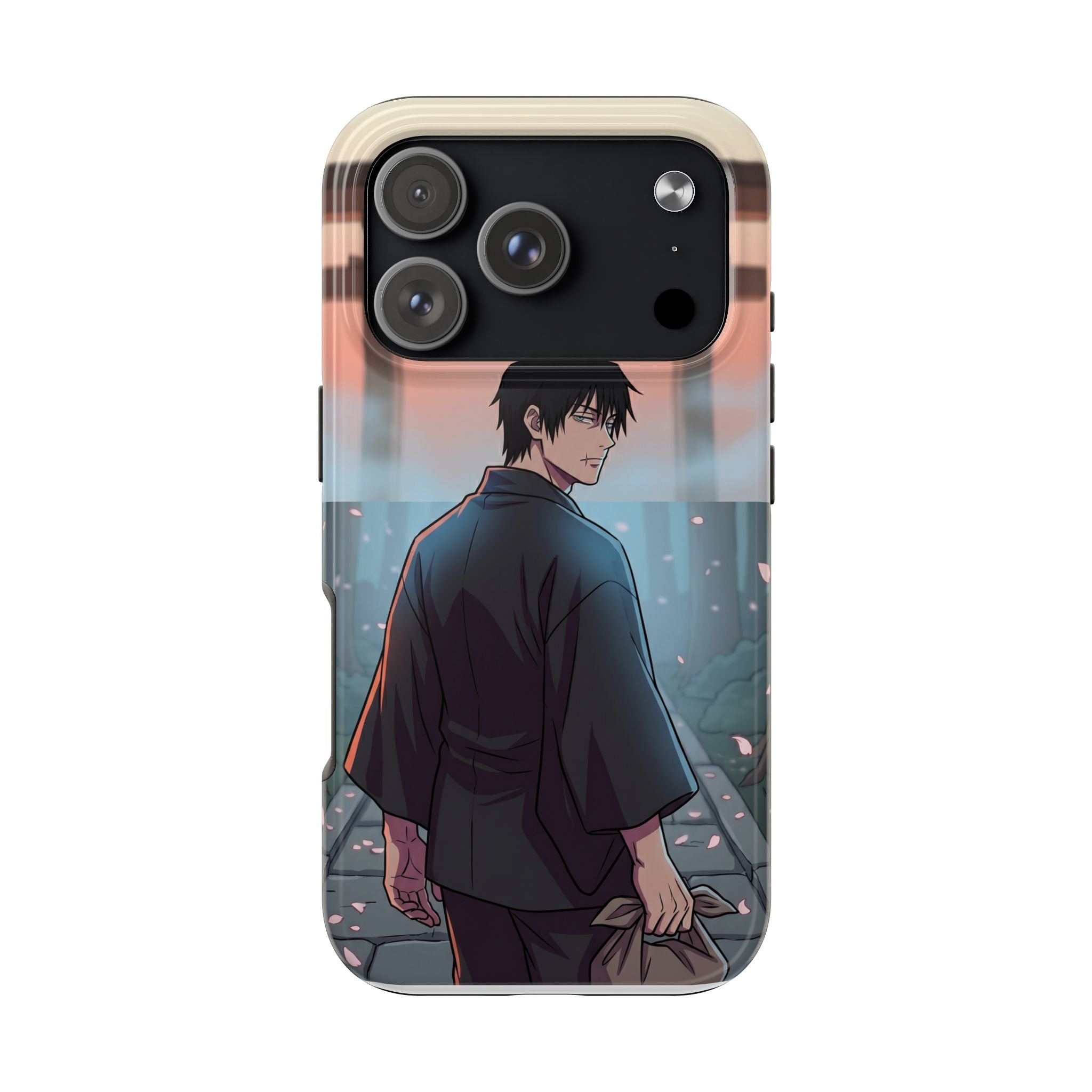 Sunset Torii Samurai Phone Case