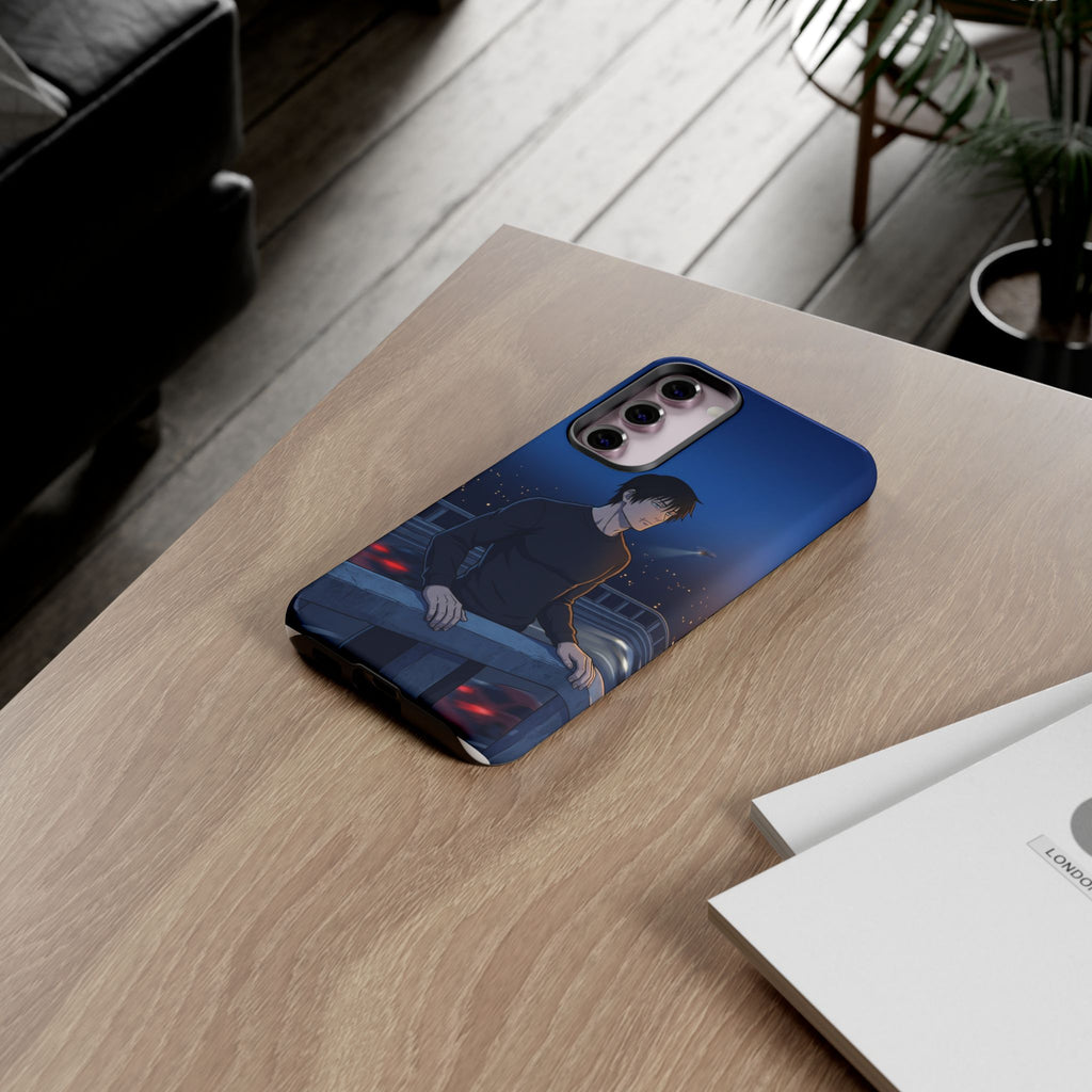 Moody Nightscape Phone Case — Anime on Bridge