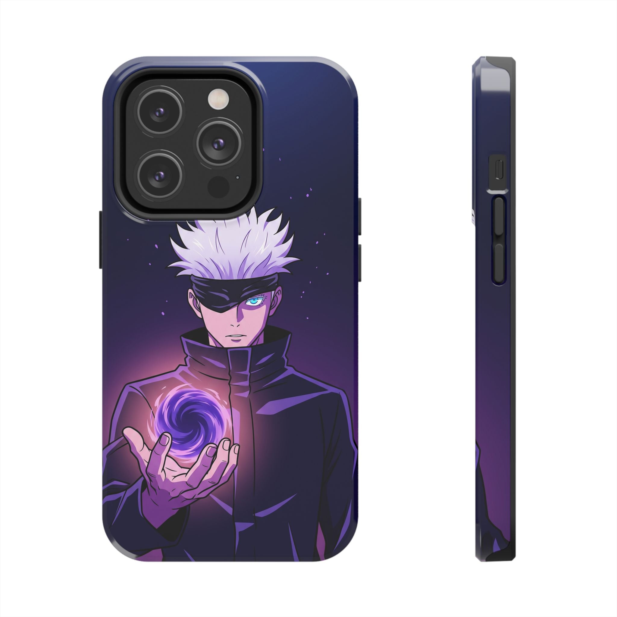 Dark Sorcerer Phone Case — Purple Cursed Energy