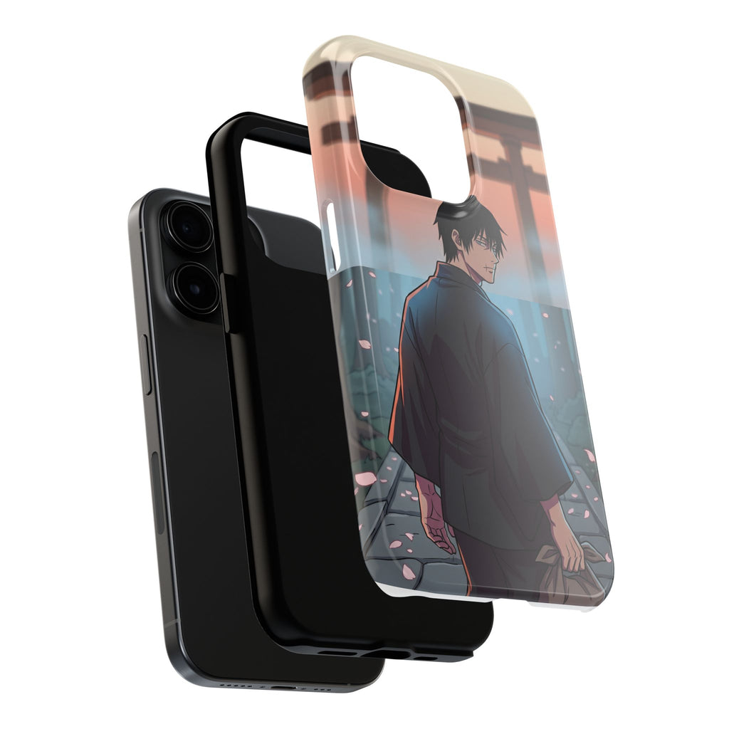 Sunset Torii Samurai Phone Case