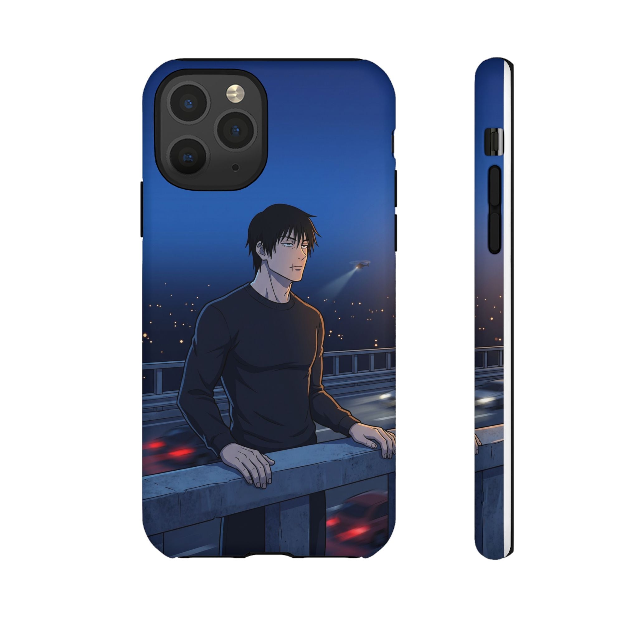 Moody Nightscape Phone Case — Anime on Bridge