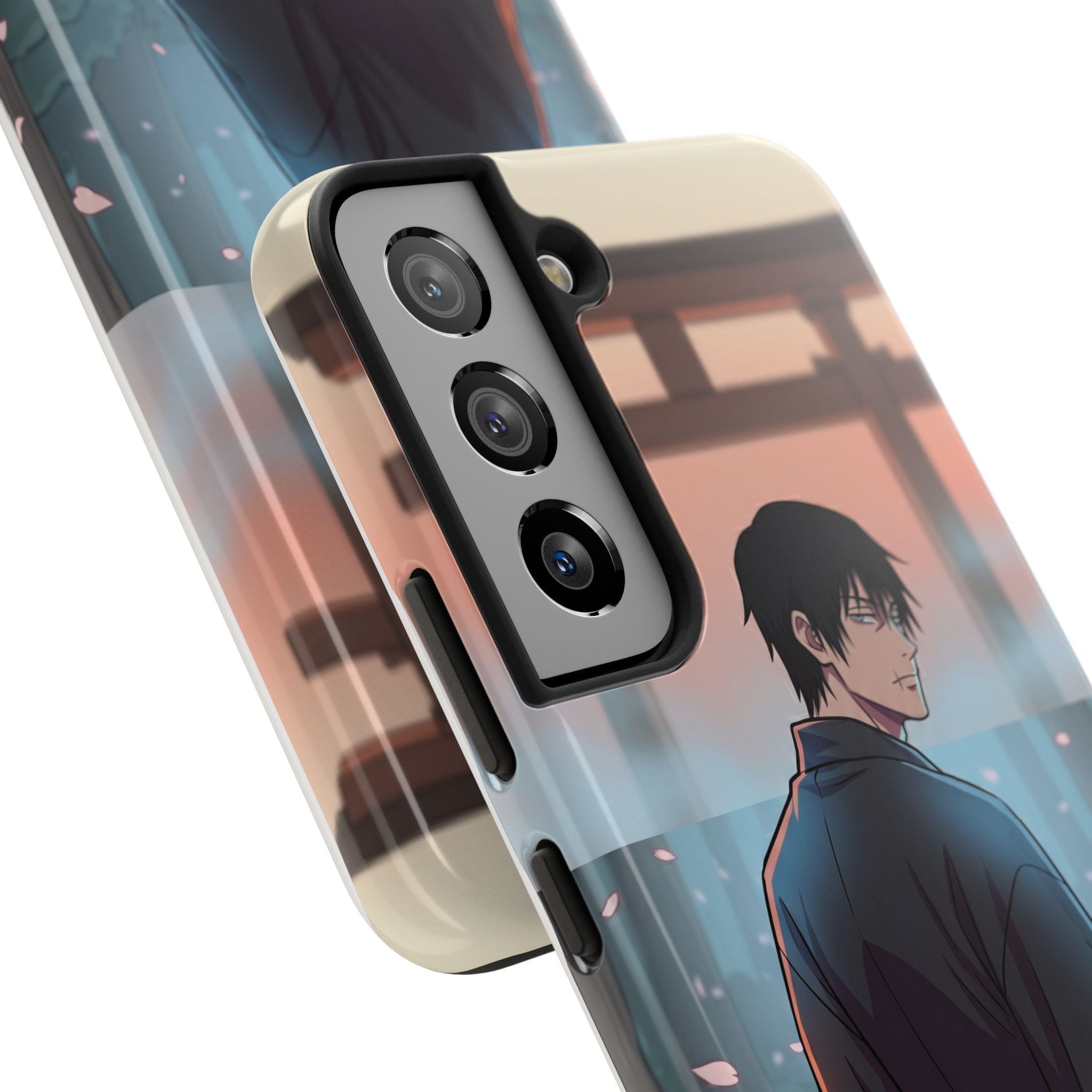 Sunset Torii Samurai Phone Case
